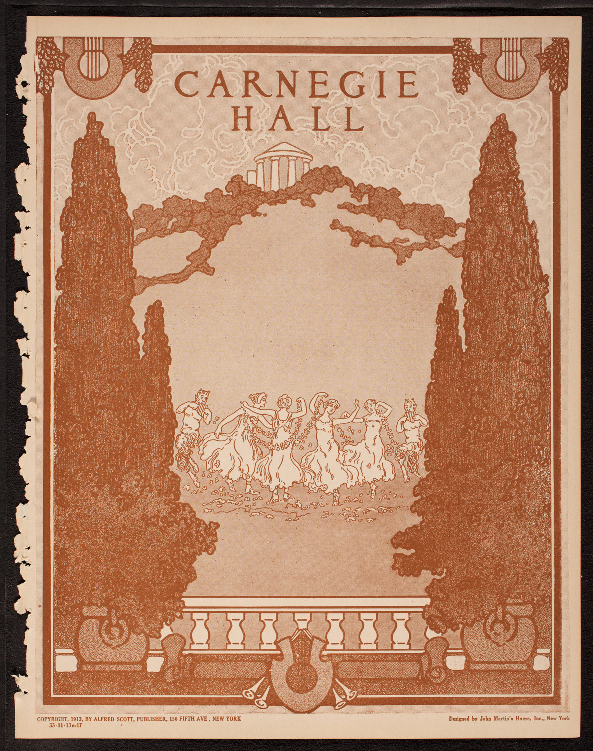 Frances Alda, Soprano, November 13, 1917, program page 1