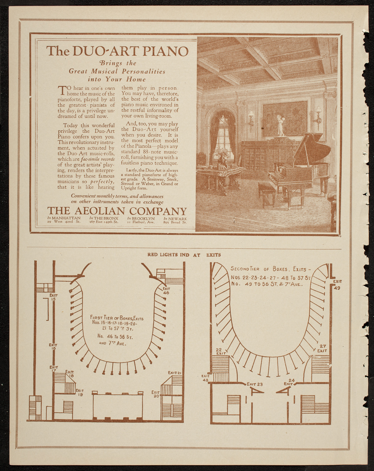New York Philharmonic, March 26, 1920, program page 10