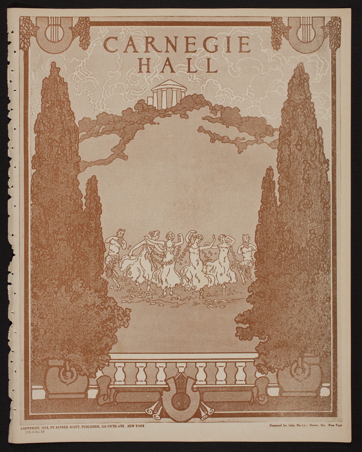 Metropolitan Opera House Orchestra, June 4, 1918, program page 1