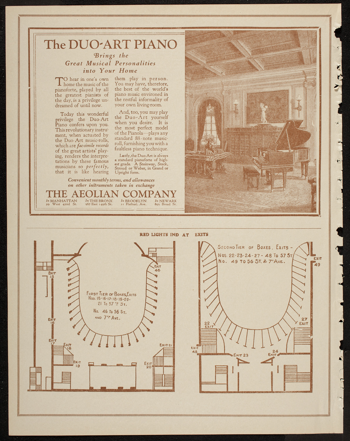 New York Philharmonic, March 28, 1920, program page 10