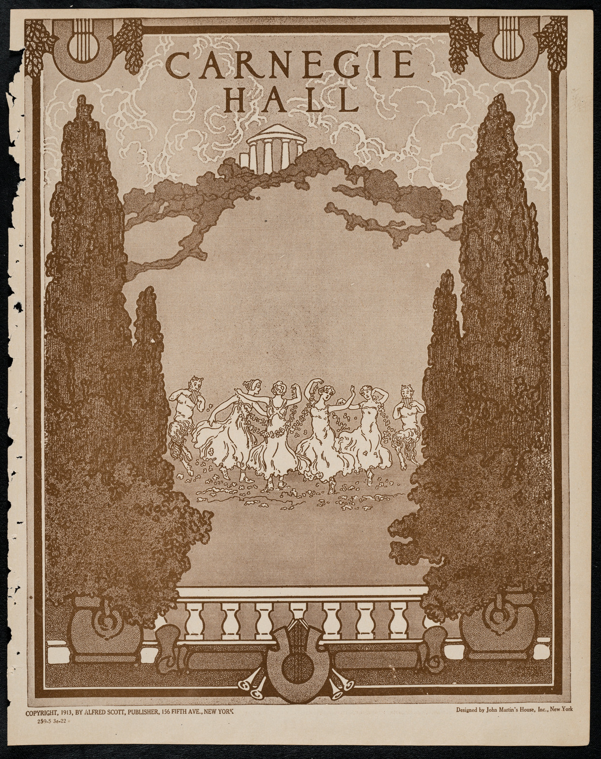 Leopold Godowsky, Piano, May 3, 1922, program page 1