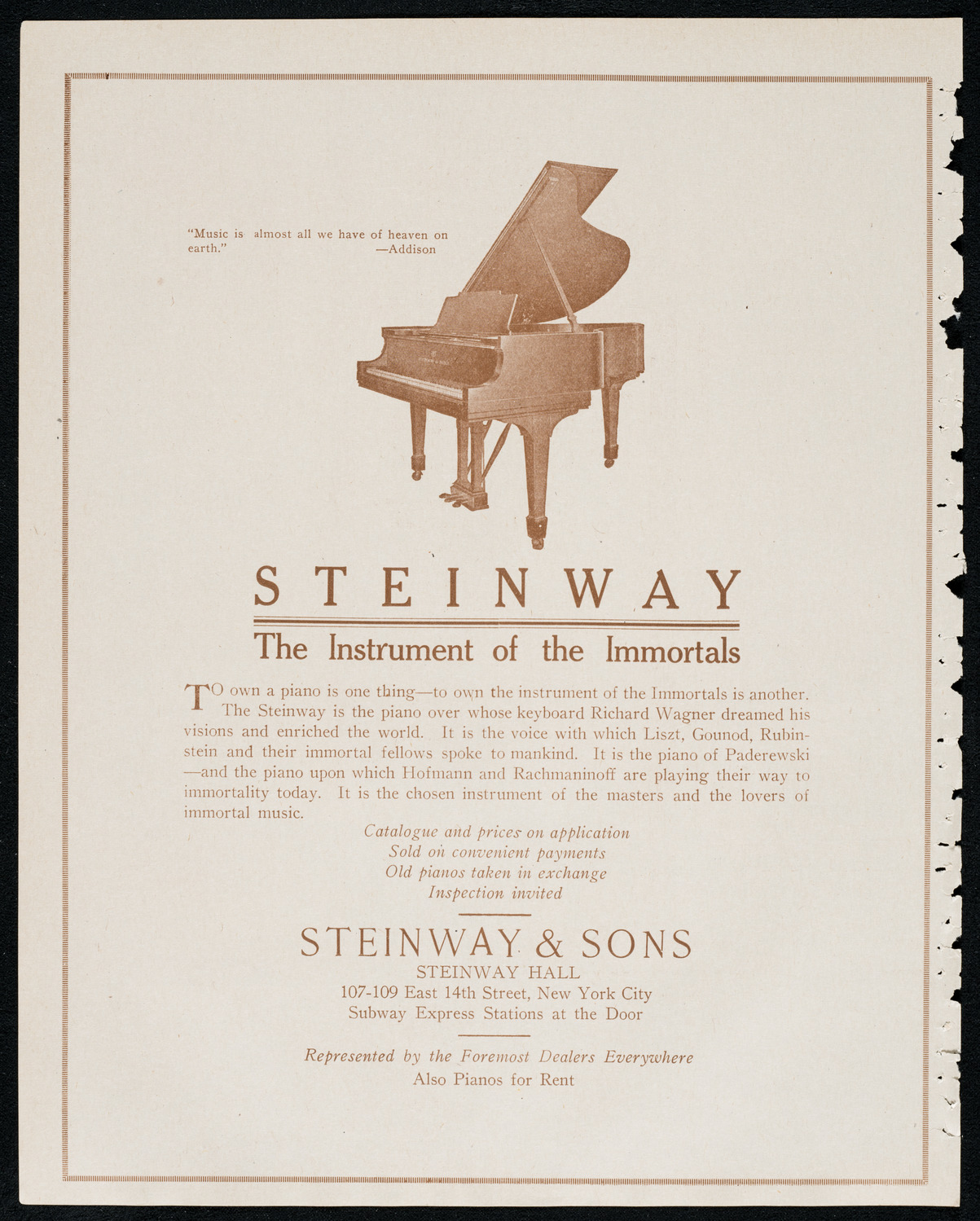 Oratorio Society of New York, December 27, 1920, program page 4