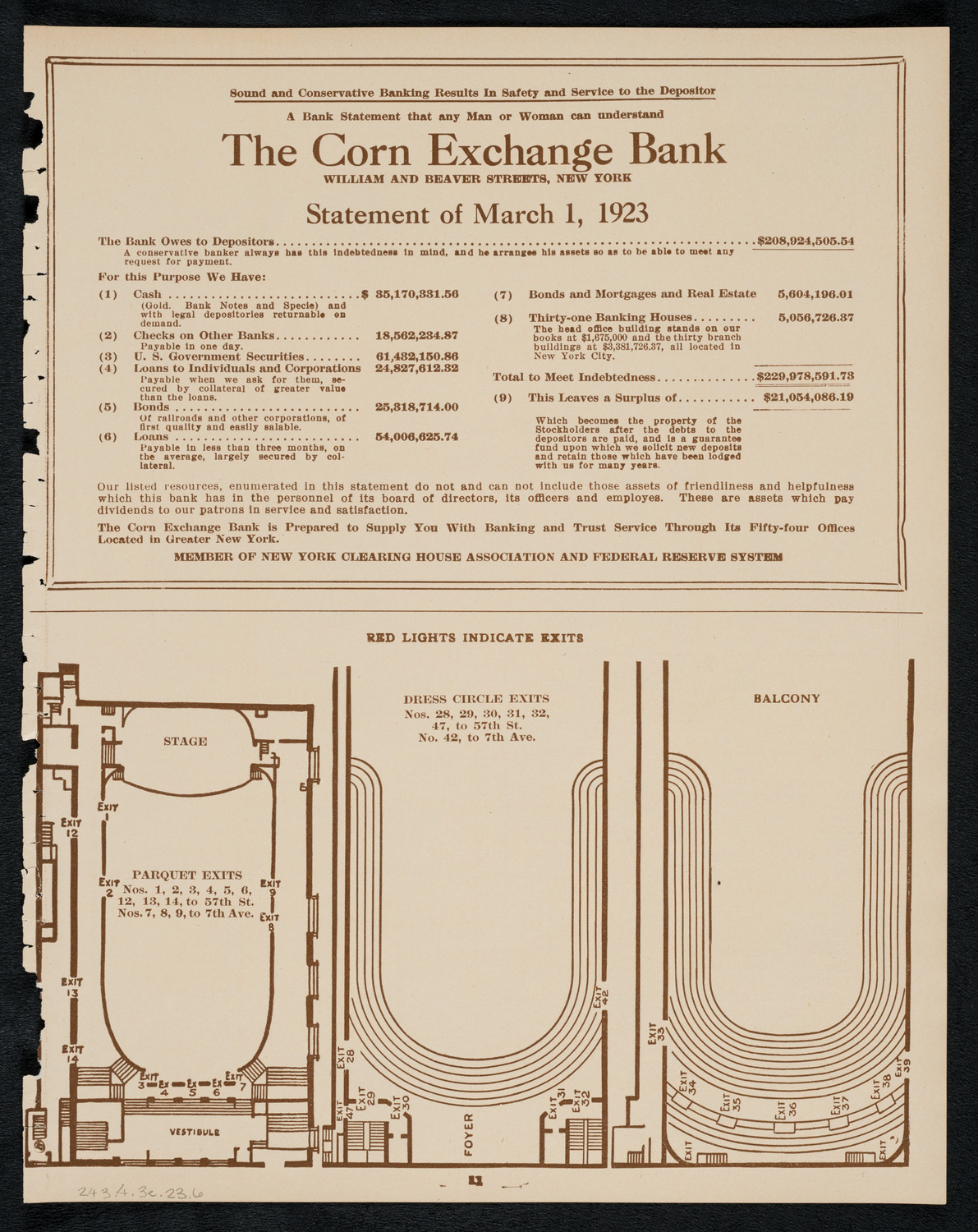 Philadelphia Orchestra, April 3, 1923, program page 11