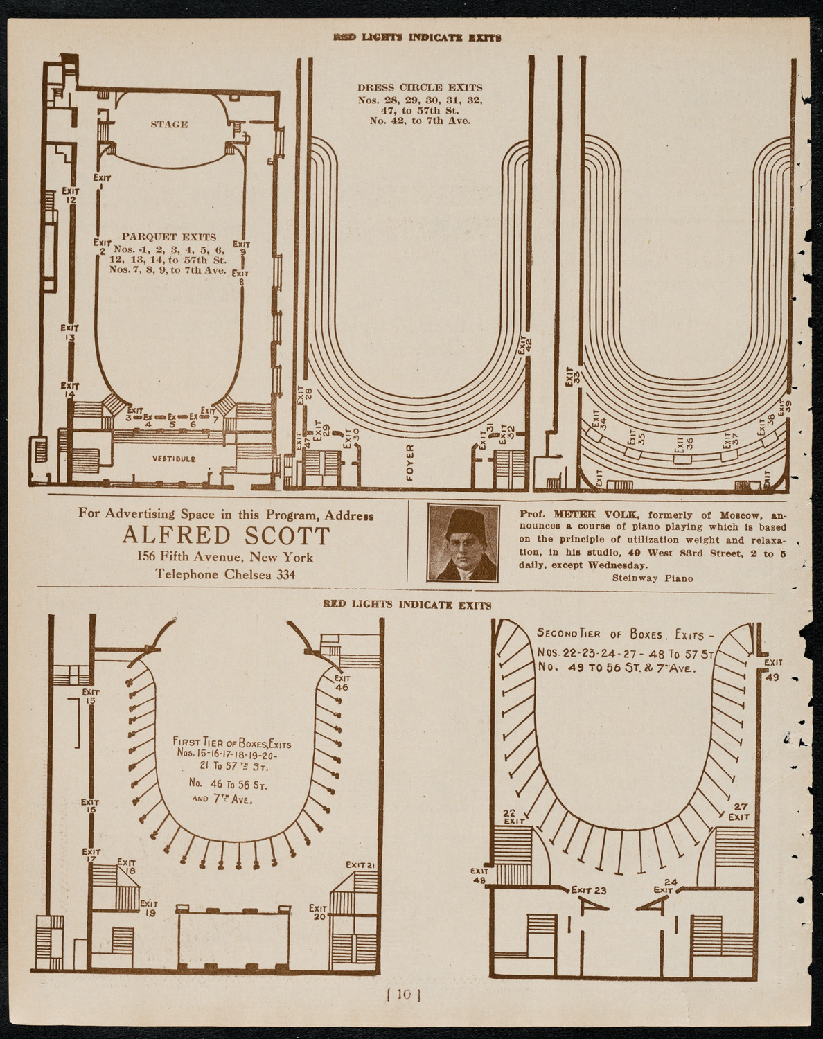 Burton Holmes Travelogue: Around the World, February 5, 1922, program page 10