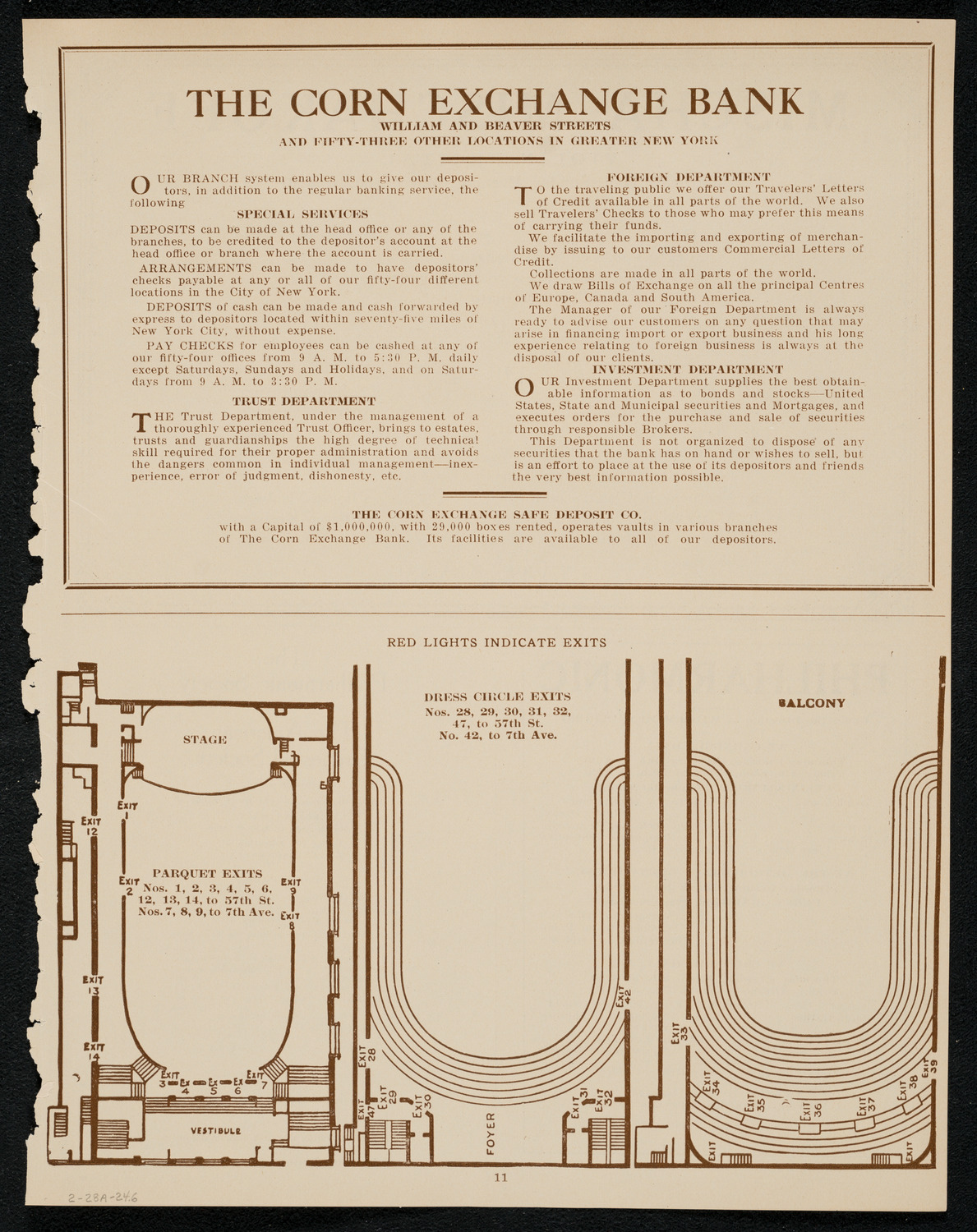 New York Symphony Orchestra, February 28, 1924, program page 11
