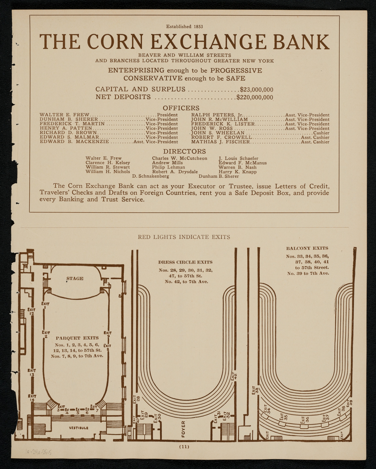 State Symphony Orchestra of New York, October 24, 1925, program page 9