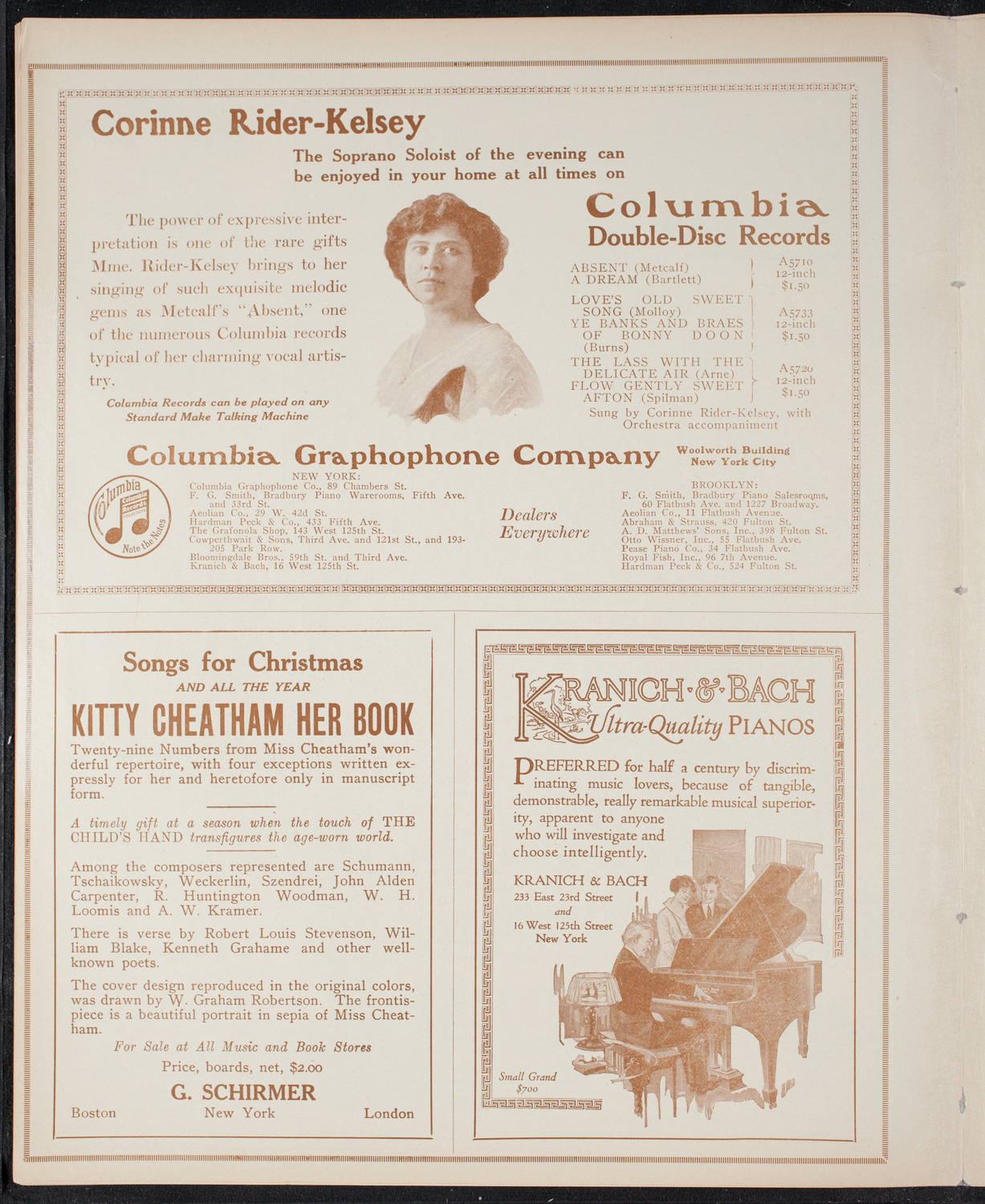Oratorio Society of New York, December 28, 1915, program page 6