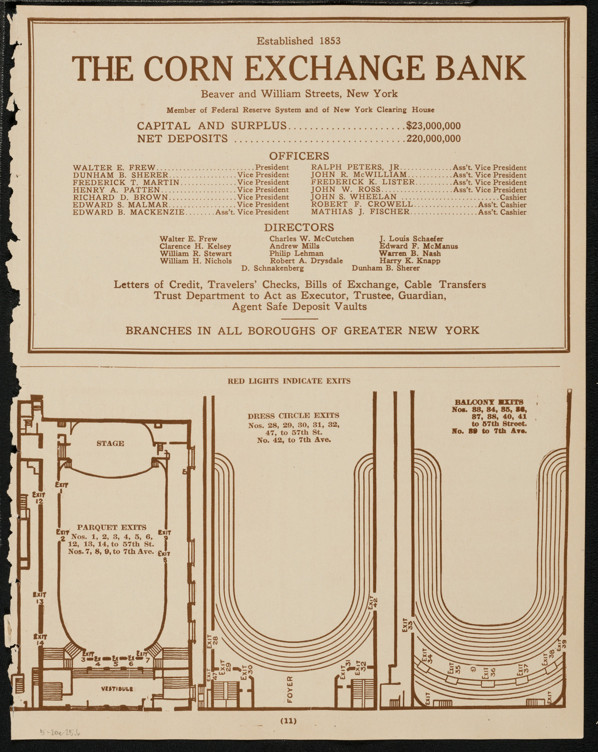 Louise Baylis Dancers, May 20, 1925, program page 11