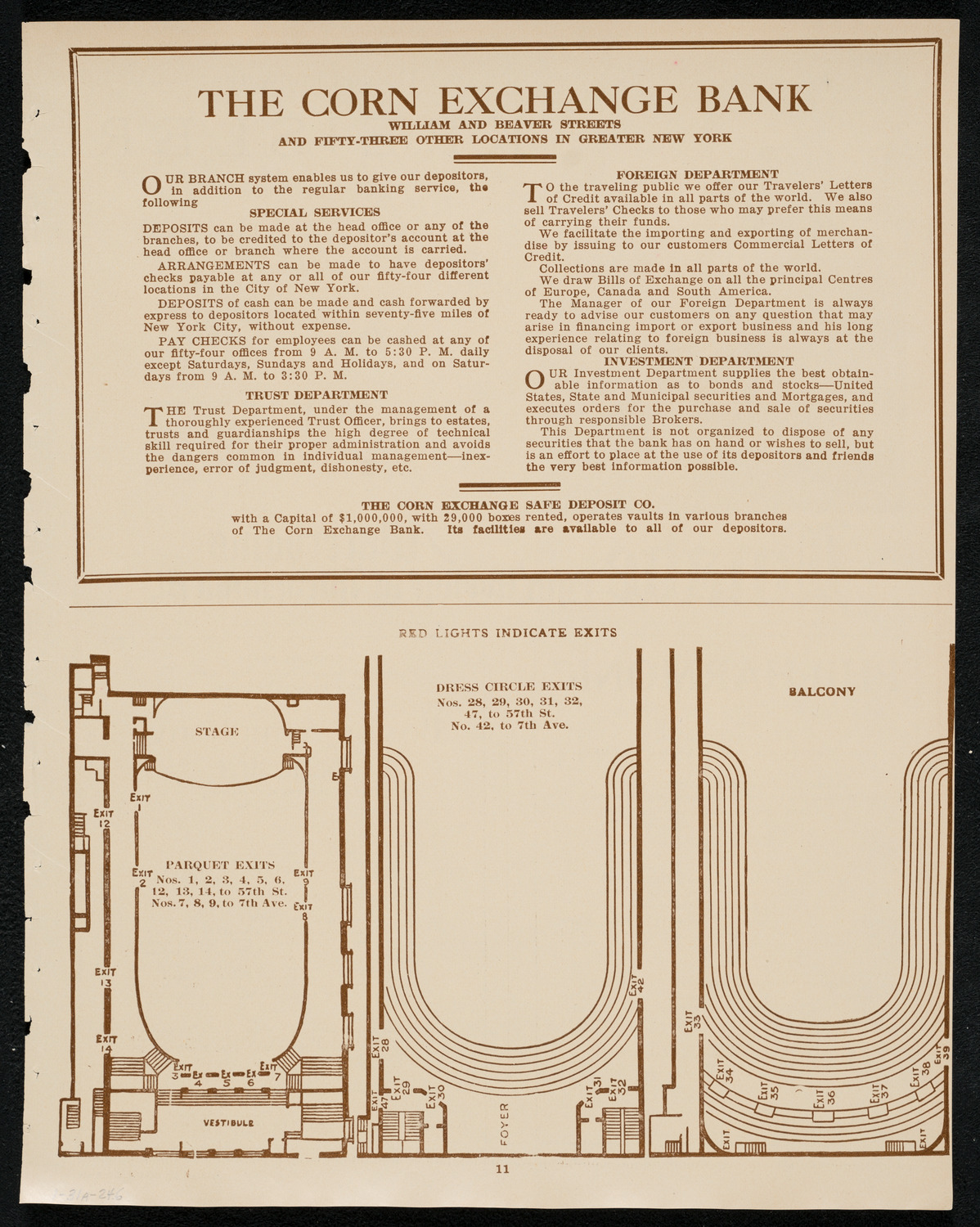 New York Symphony Orchestra: Beethoven Cycle, January 31, 1924, program page 11