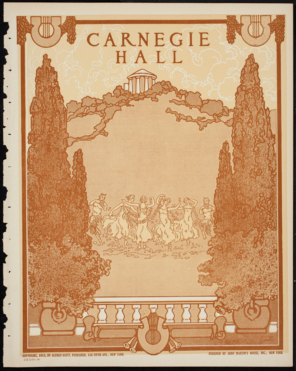 Boston Symphony Orchestra, March 19, 1914, program page 1