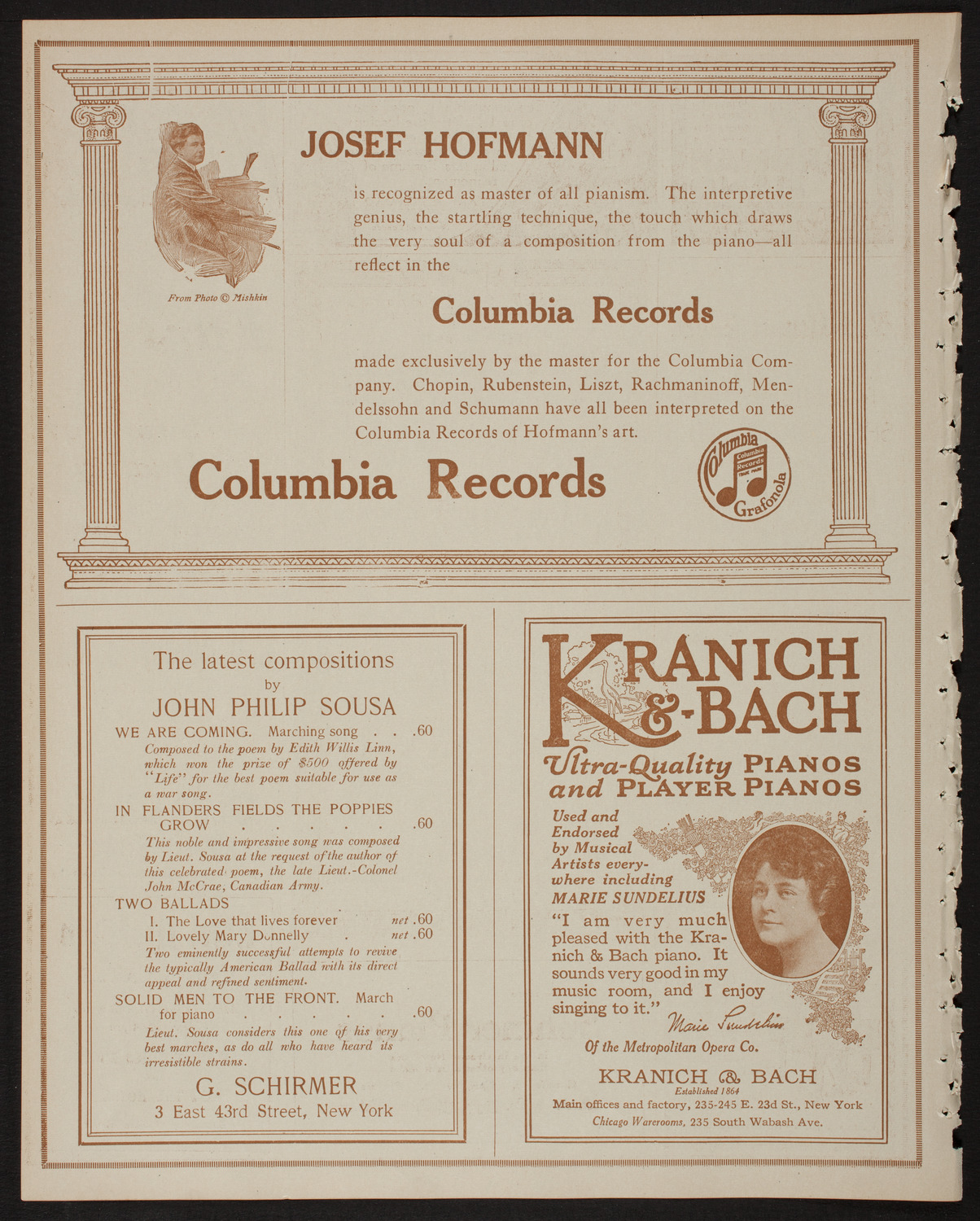 The Civic Forum, March 13, 1918, program page 6