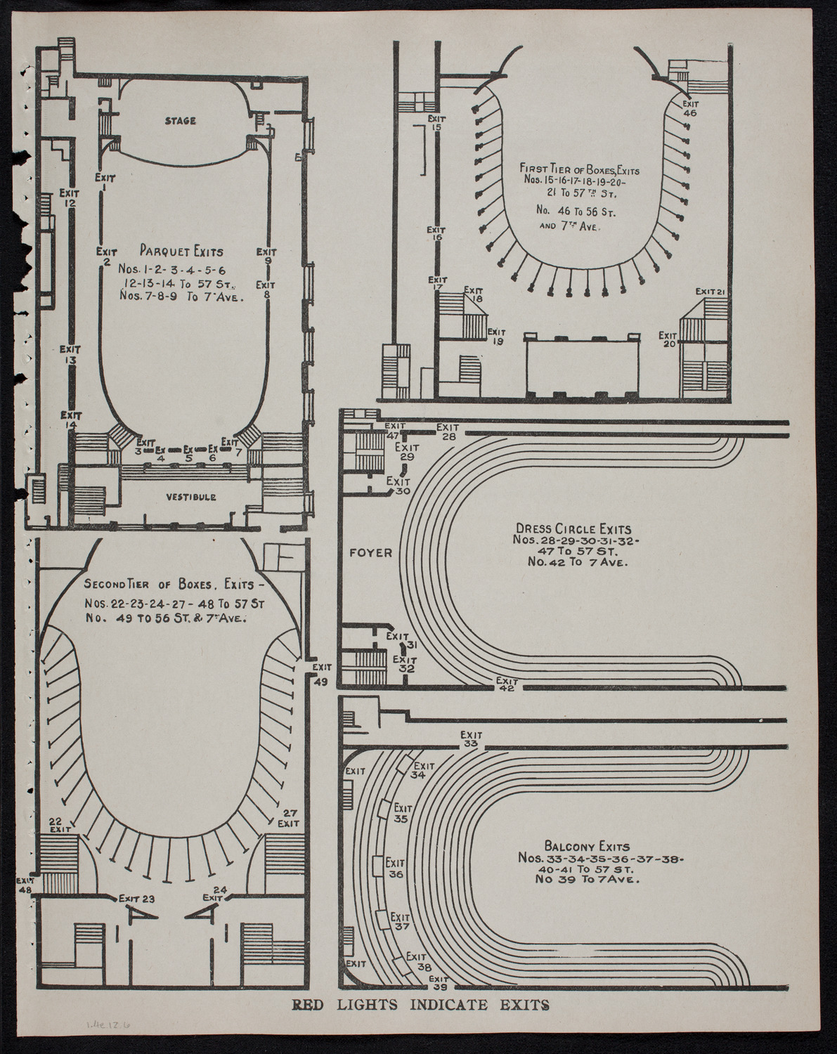 New York Philharmonic, January 4, 1912, program page 11