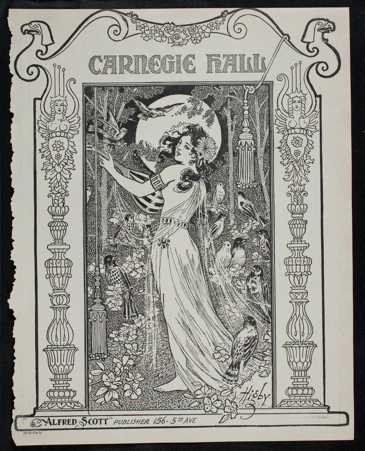 Mischa Elman, Violin, November 30, 1912, program page 1