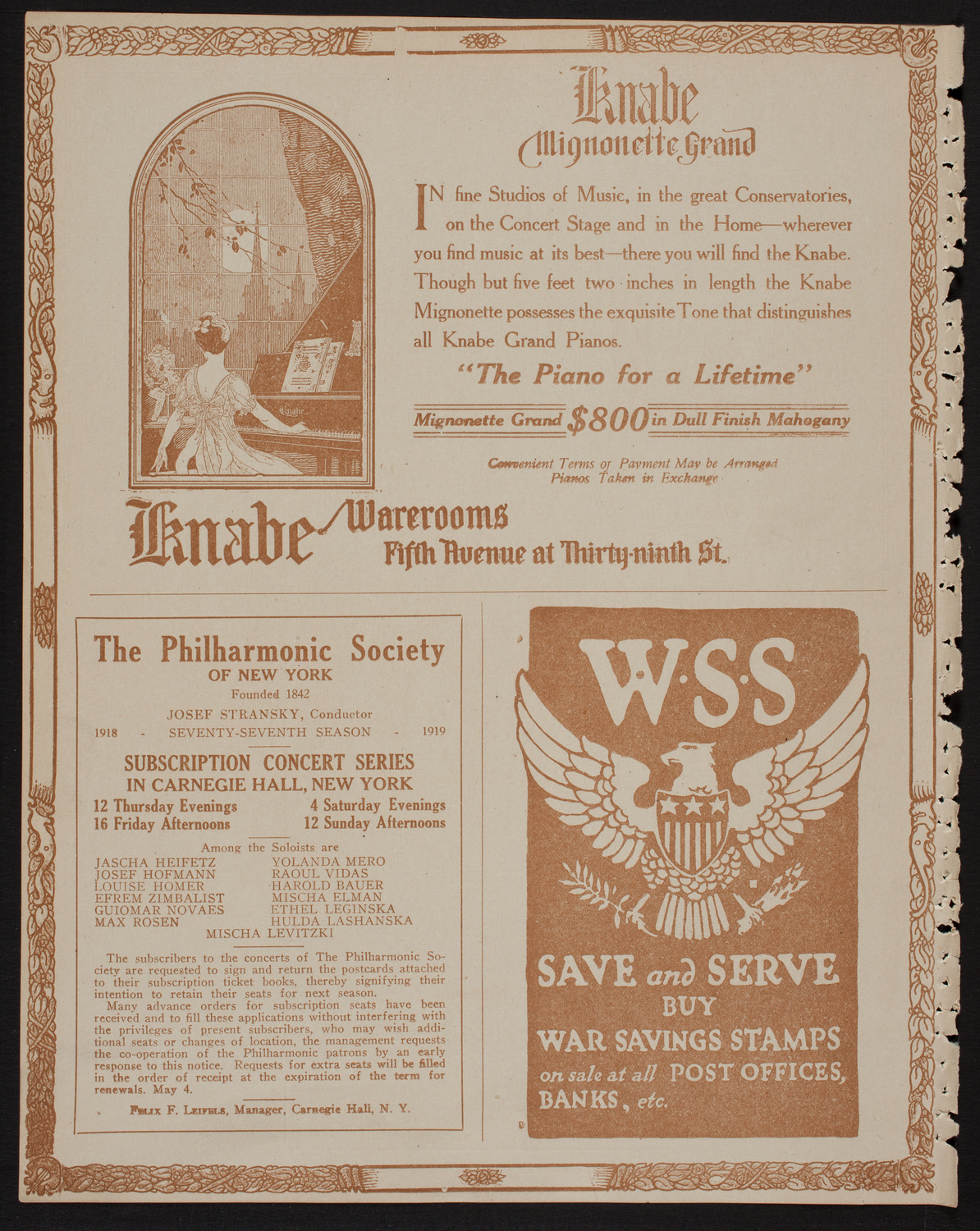 Graduation: New York College of Dentistry, June 10, 1918, program page 12