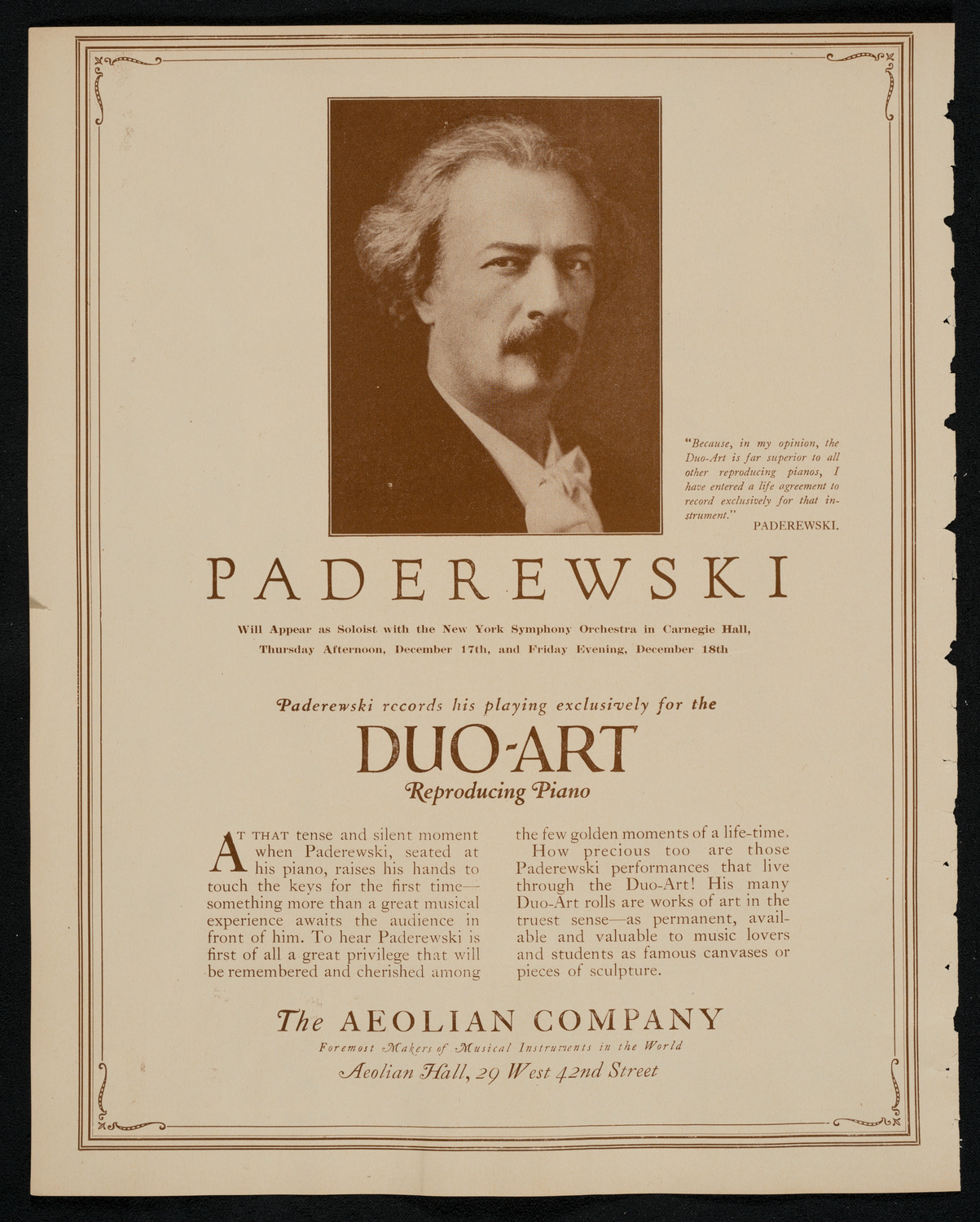 State Symphony Orchestra of New York, December 12, 1925, program page 2