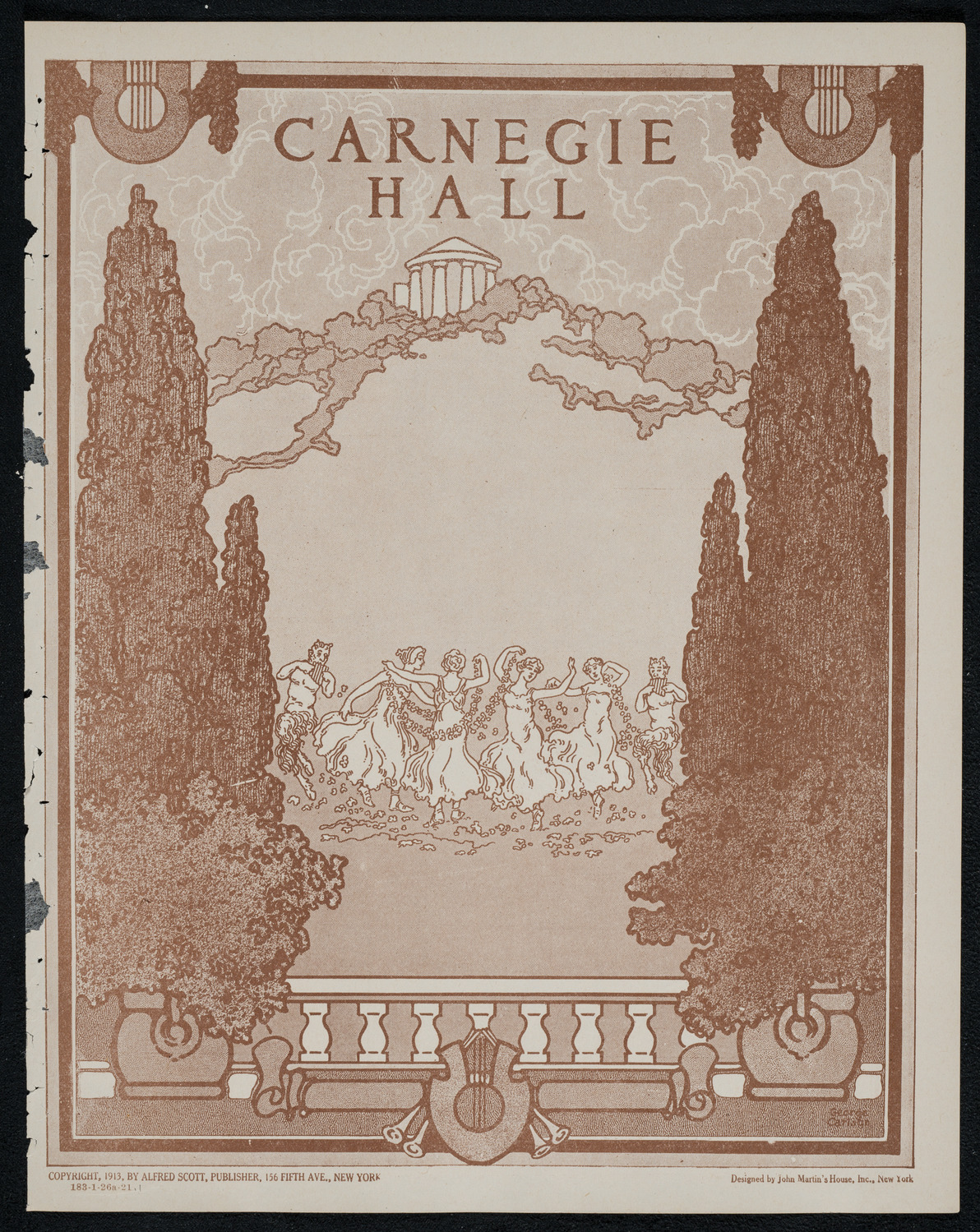 Erica Morini, Violin, with Orchestra, January 26, 1921, program page 1