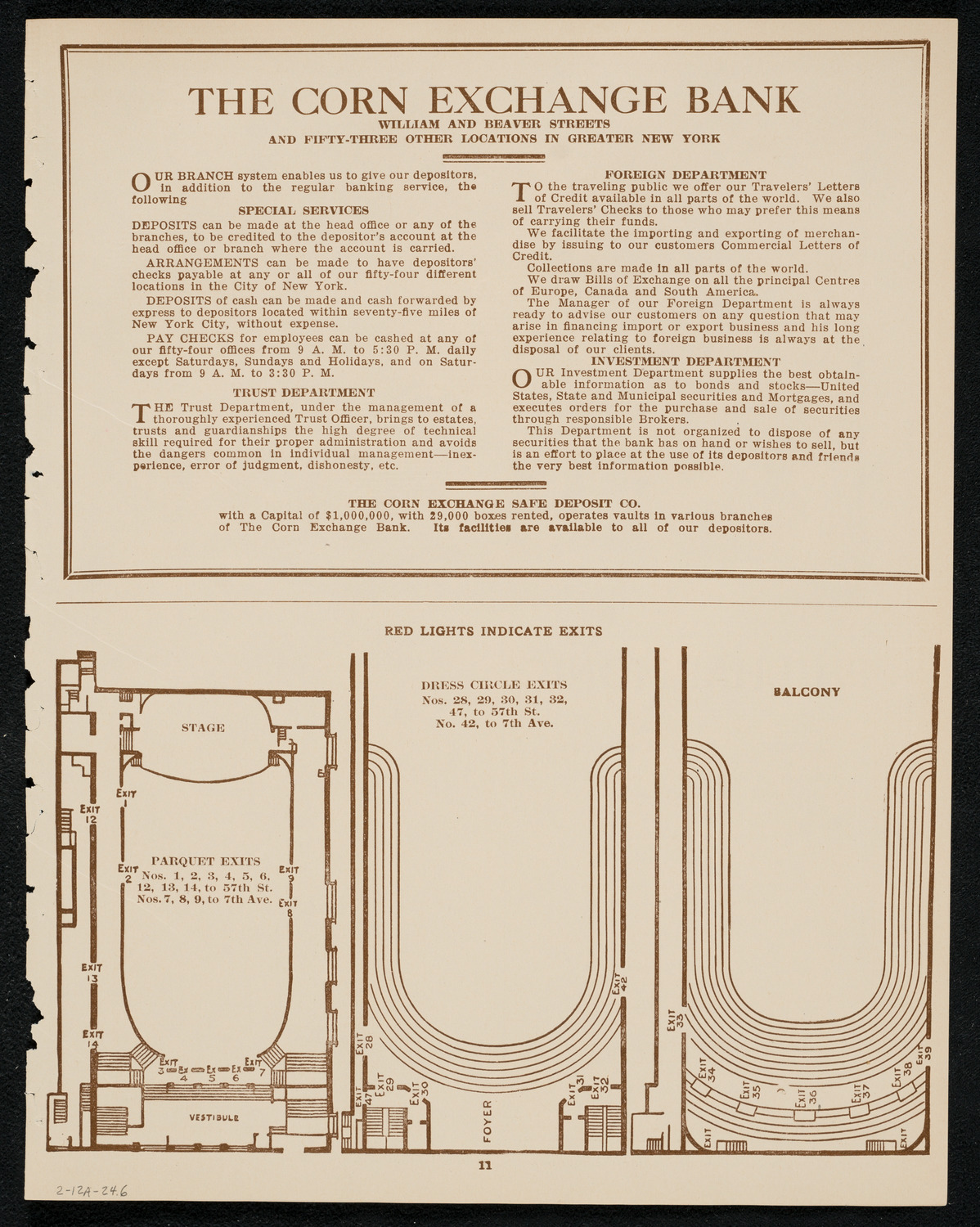 Reinald Werrenrath, Baritone, February 12, 1924, program page 11