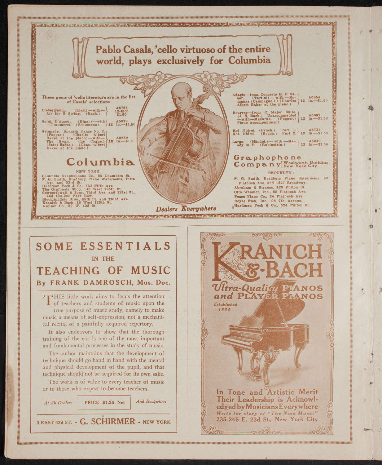 Graduation: Manhattan College, June 20, 1916, program page 6