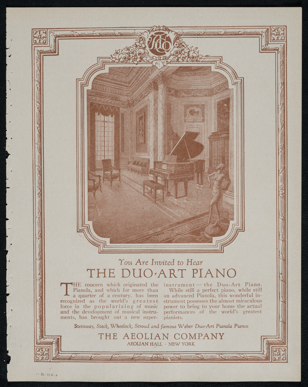 Burton Holmes Travelogue: Spanish Cities, January 30, 1921, program page 11