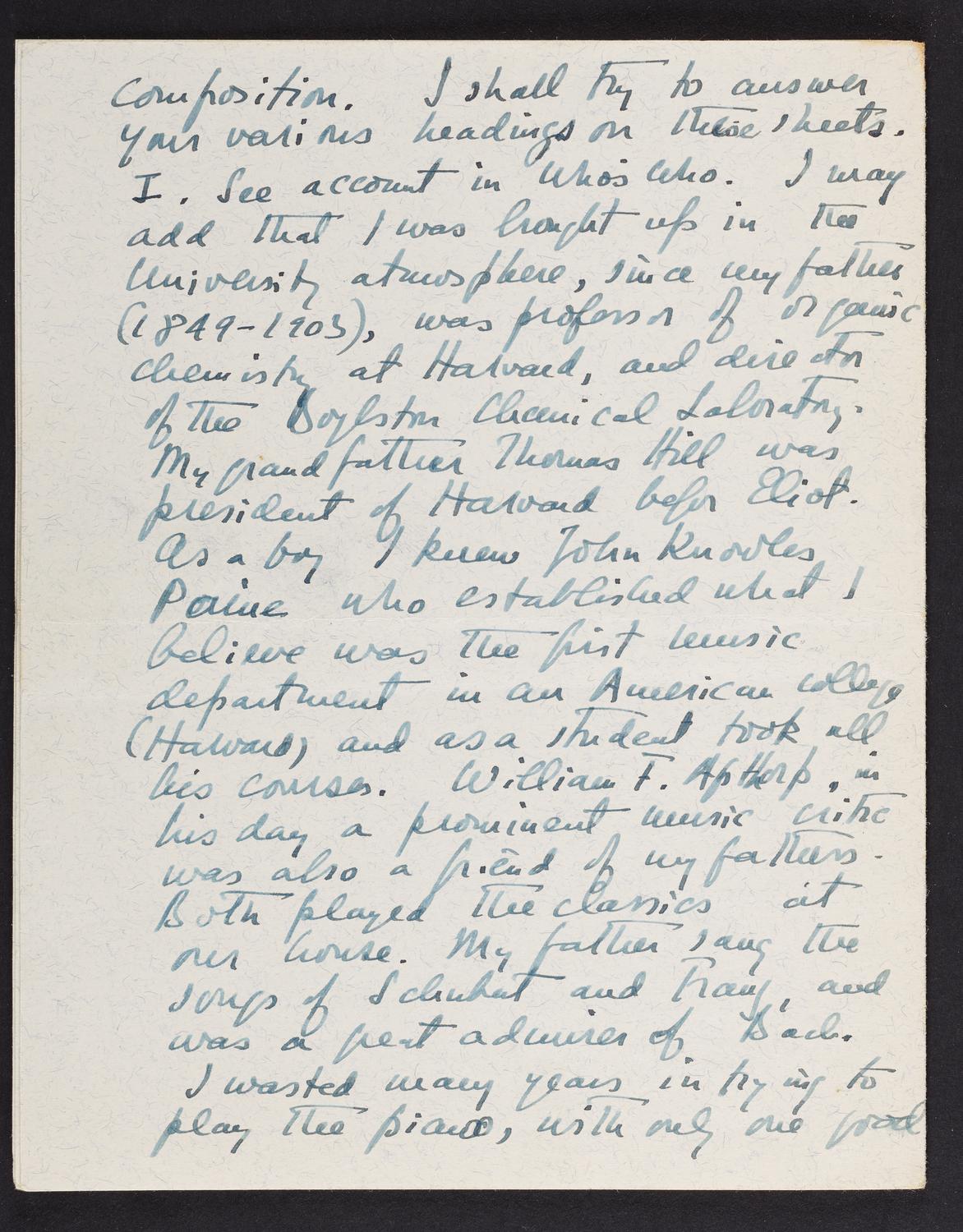 Correspondence from Edward Burlingame to David Ewen, page 11 of 11