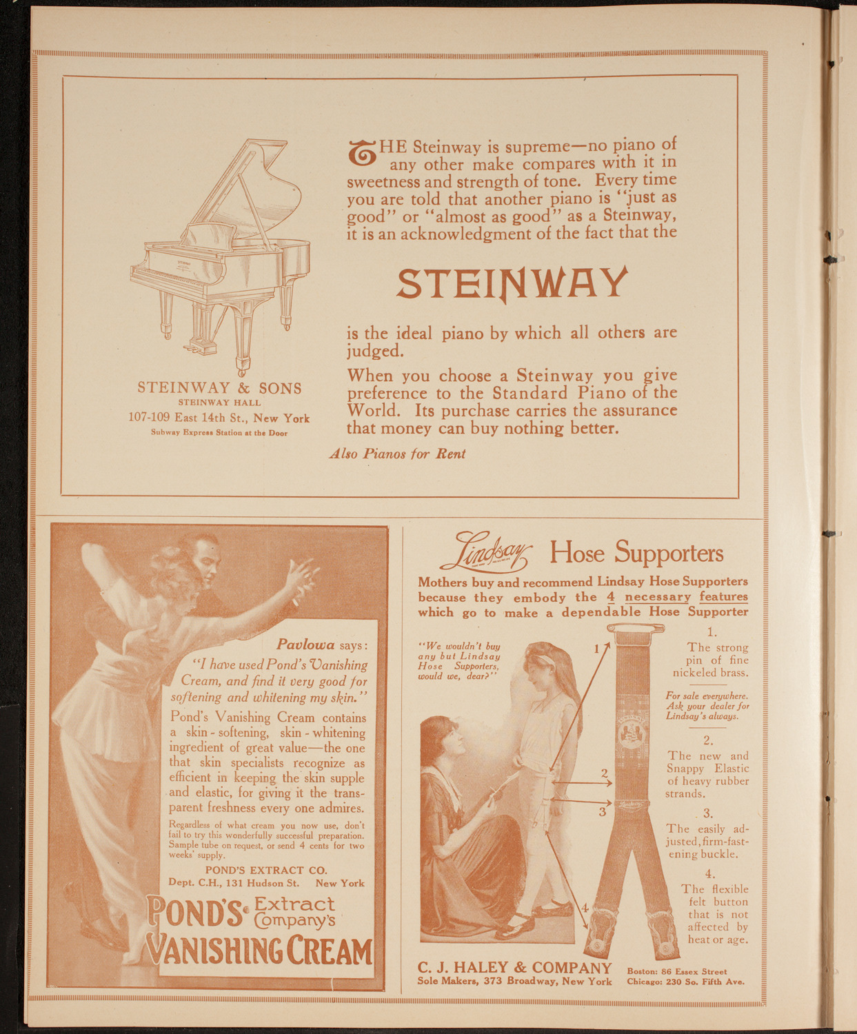 Elmendorf Lecture: Around the United States, December 6, 1914, program page 4