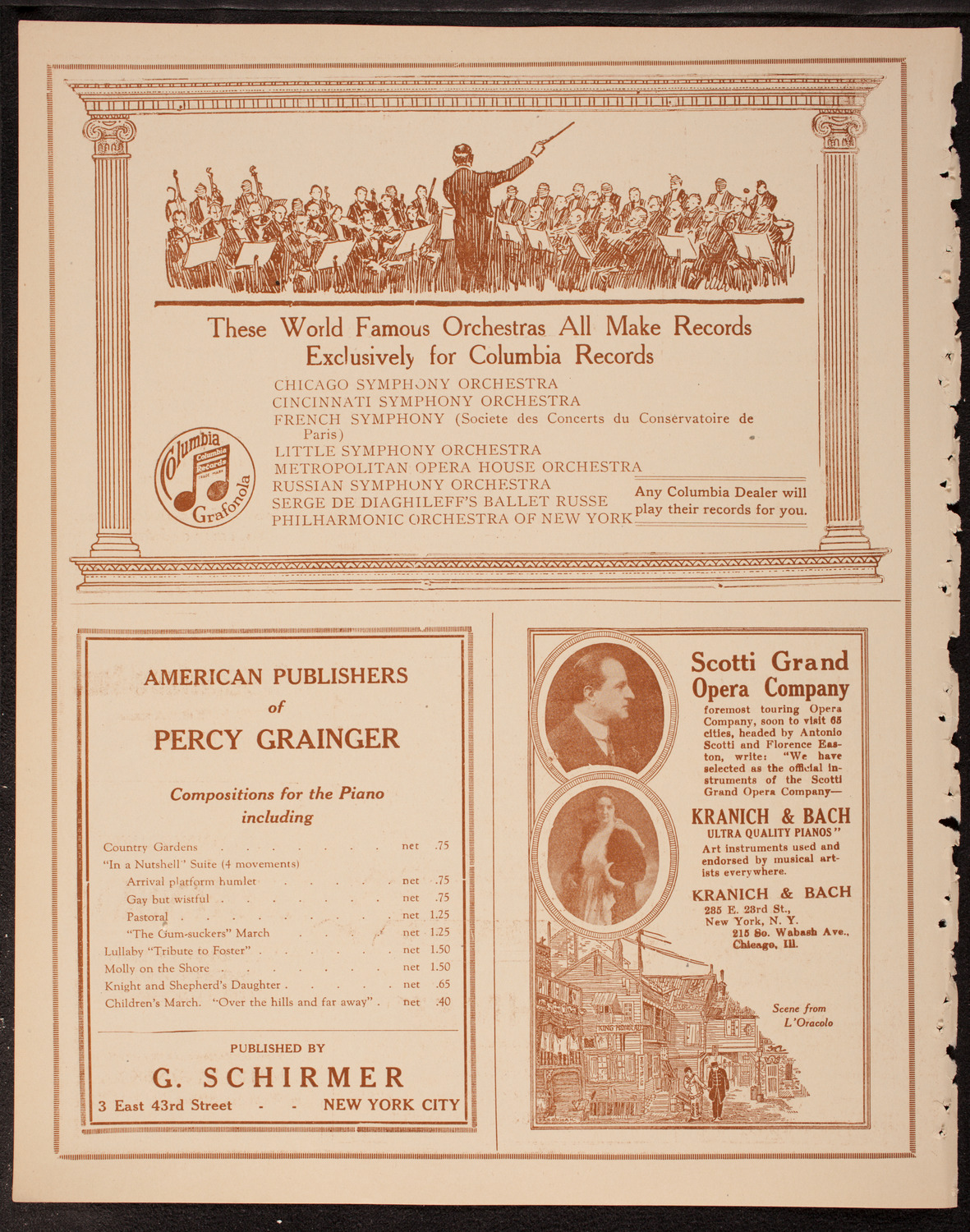 Newman Traveltalks: Belgium, December 1, 1919, program page 6