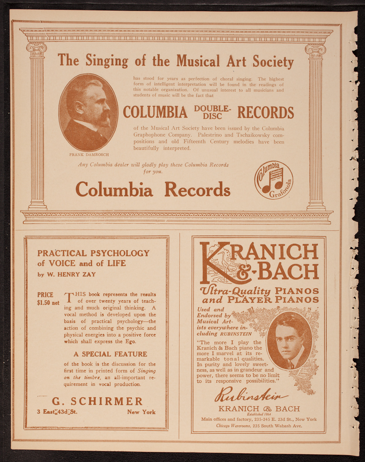 Choral Art Club of Brooklyn, December 22, 1917, program page 6