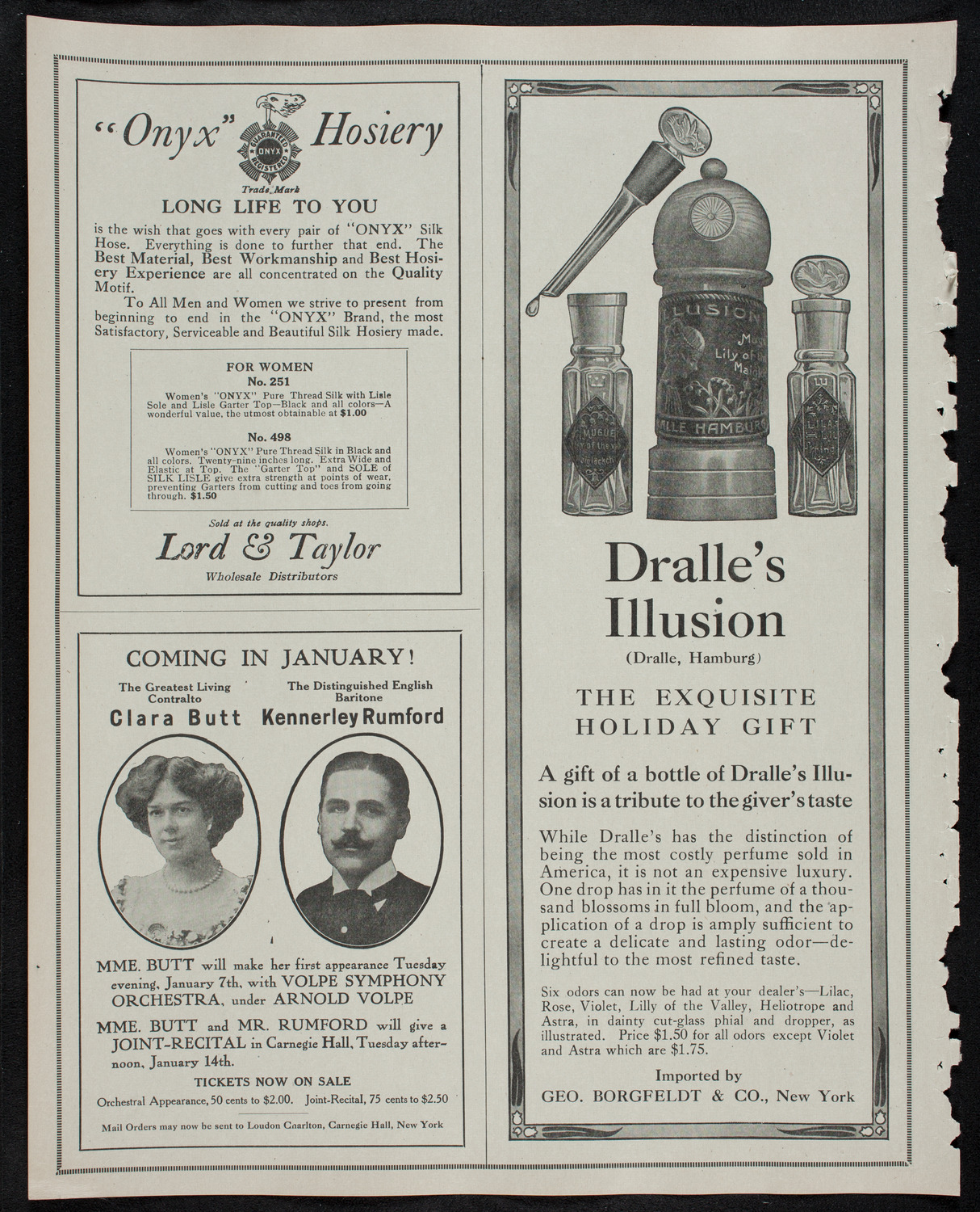 Musical Art Society of New York, December 17, 1912, program page 8