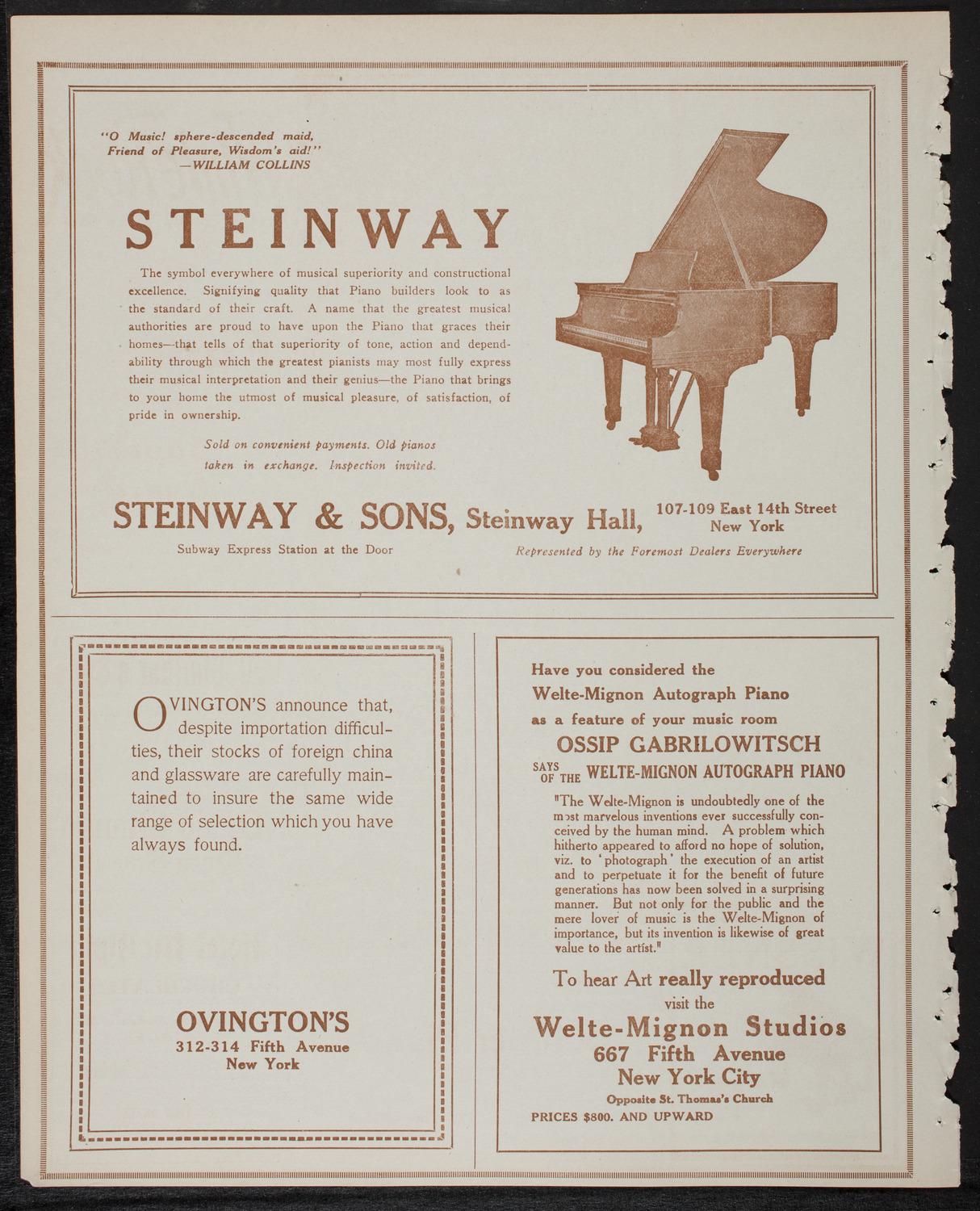 Burton Holmes Travelogue: The South Sea Islands, January 21, 1918, program page 4