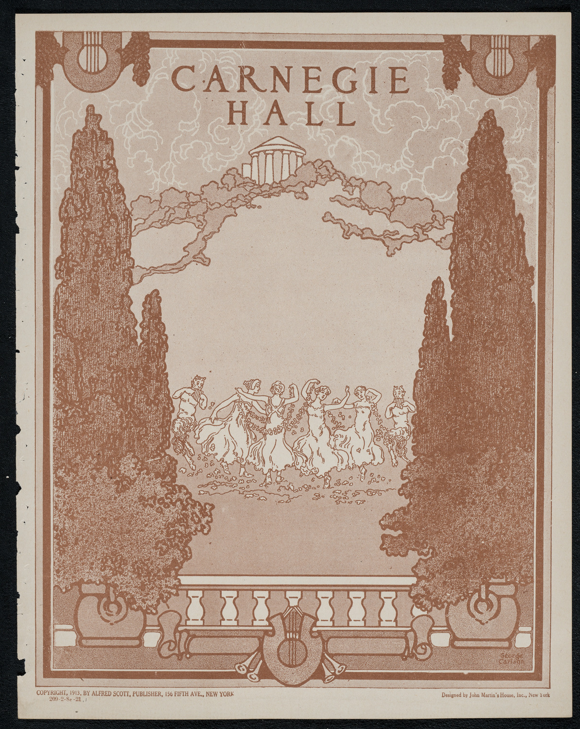 Philadelphia Orchestra, February 8, 1921, program page 1