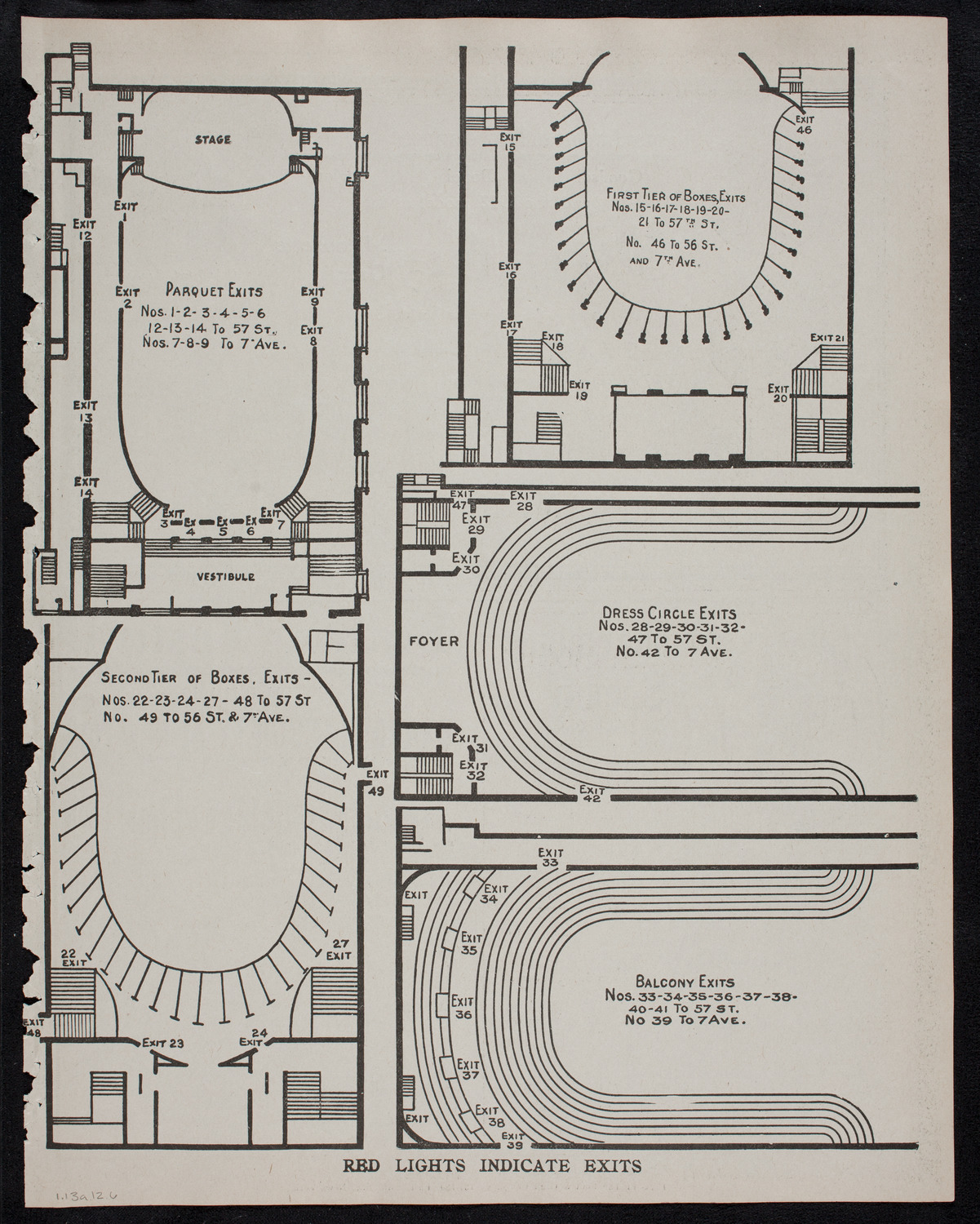 Boston Symphony Orchestra, January 13, 1912, program page 11