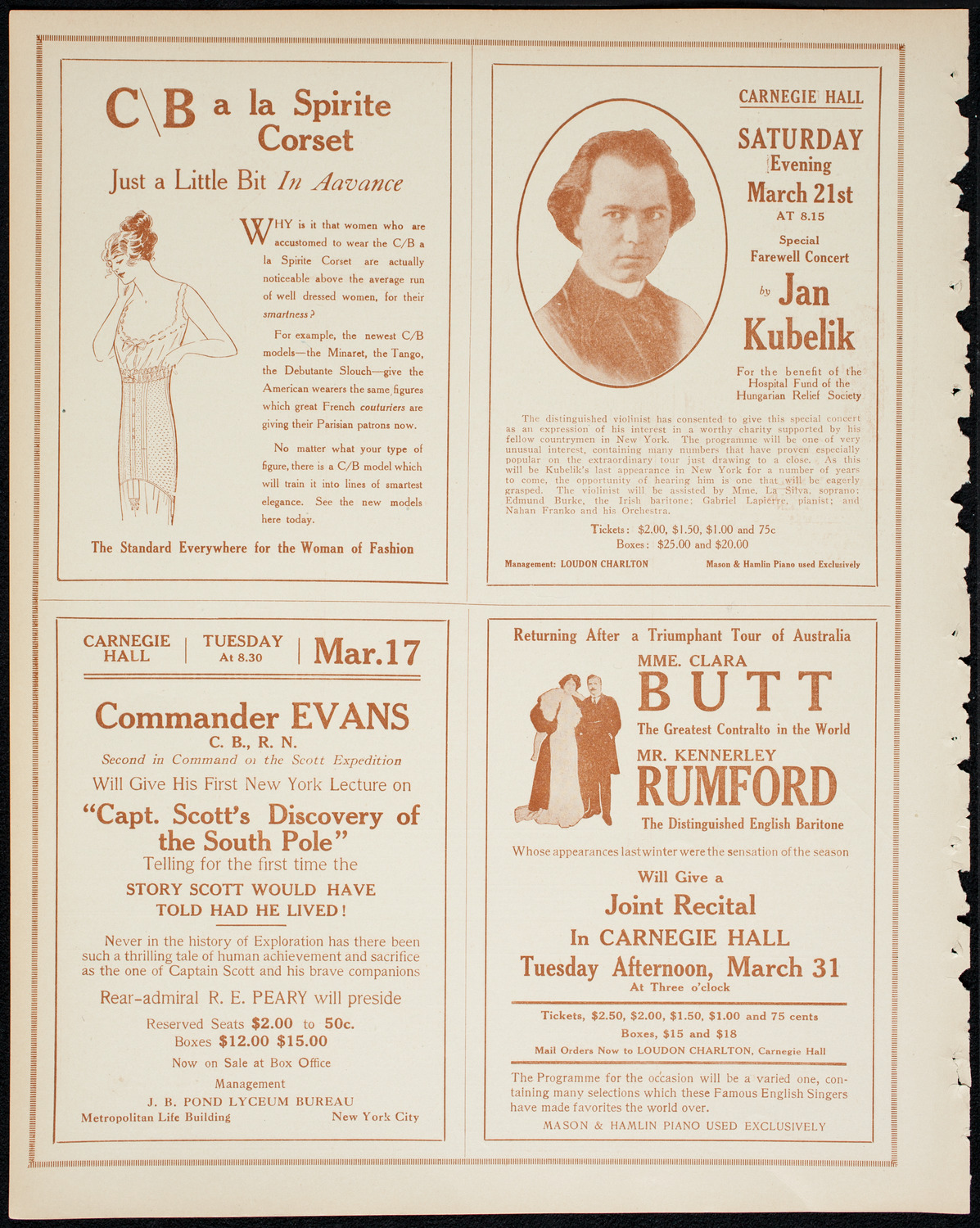 Newman Traveltalks: Paris, March 15, 1914, program page 8