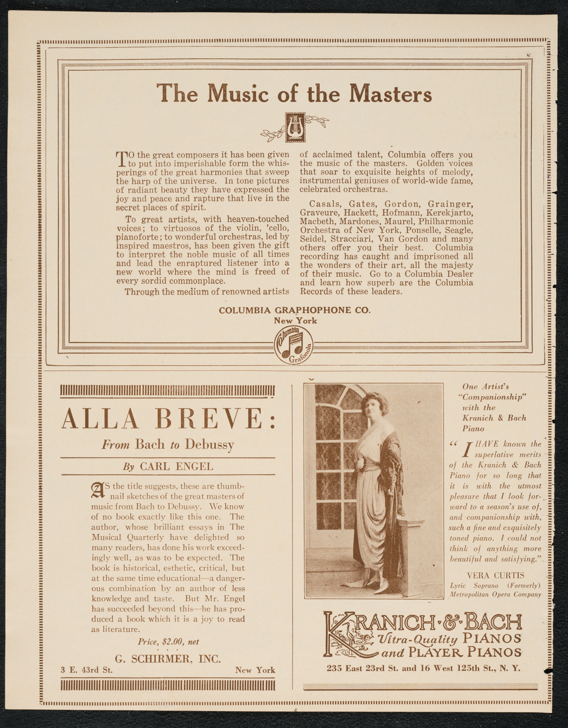 Newman Traveltalks: Wild Animal and Savage Life, December 11, 1922, program page 6