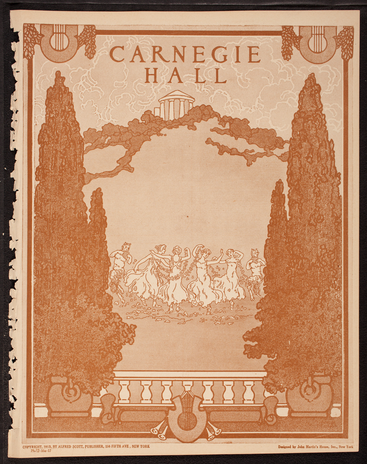 New York Philharmonic, December 16, 1917, program page 1