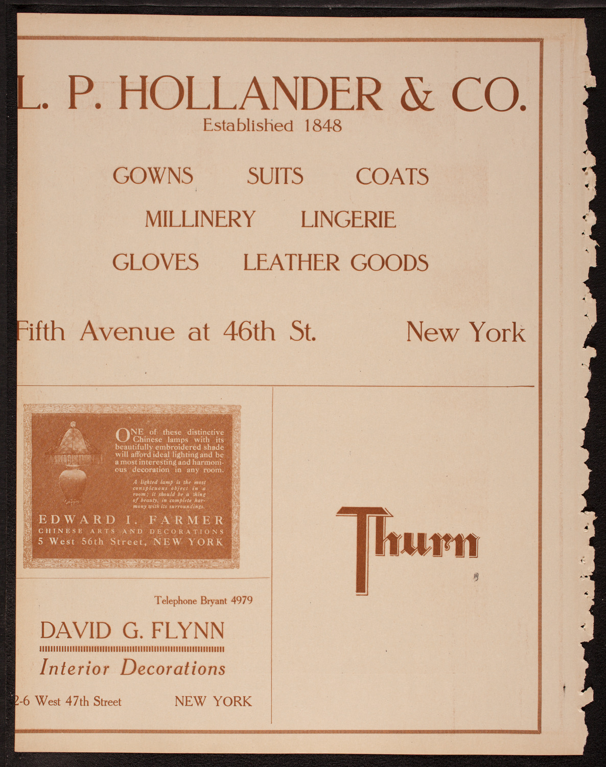 Frances Alda, Soprano, November 13, 1917, program page 12