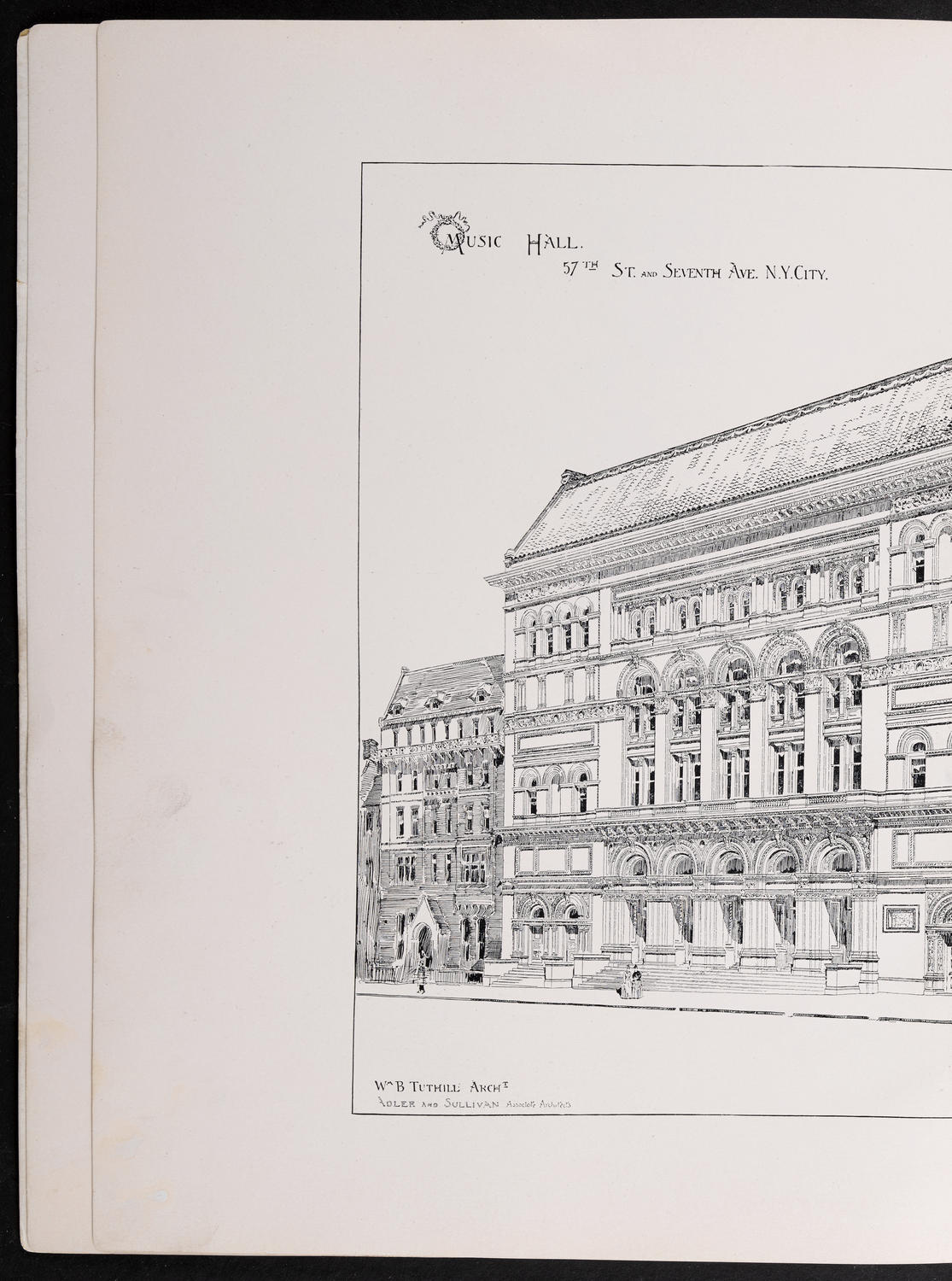 Opening Week Music Festival: Opening Night of Carnegie Hall, May 5, 1891, souvenir program page 6