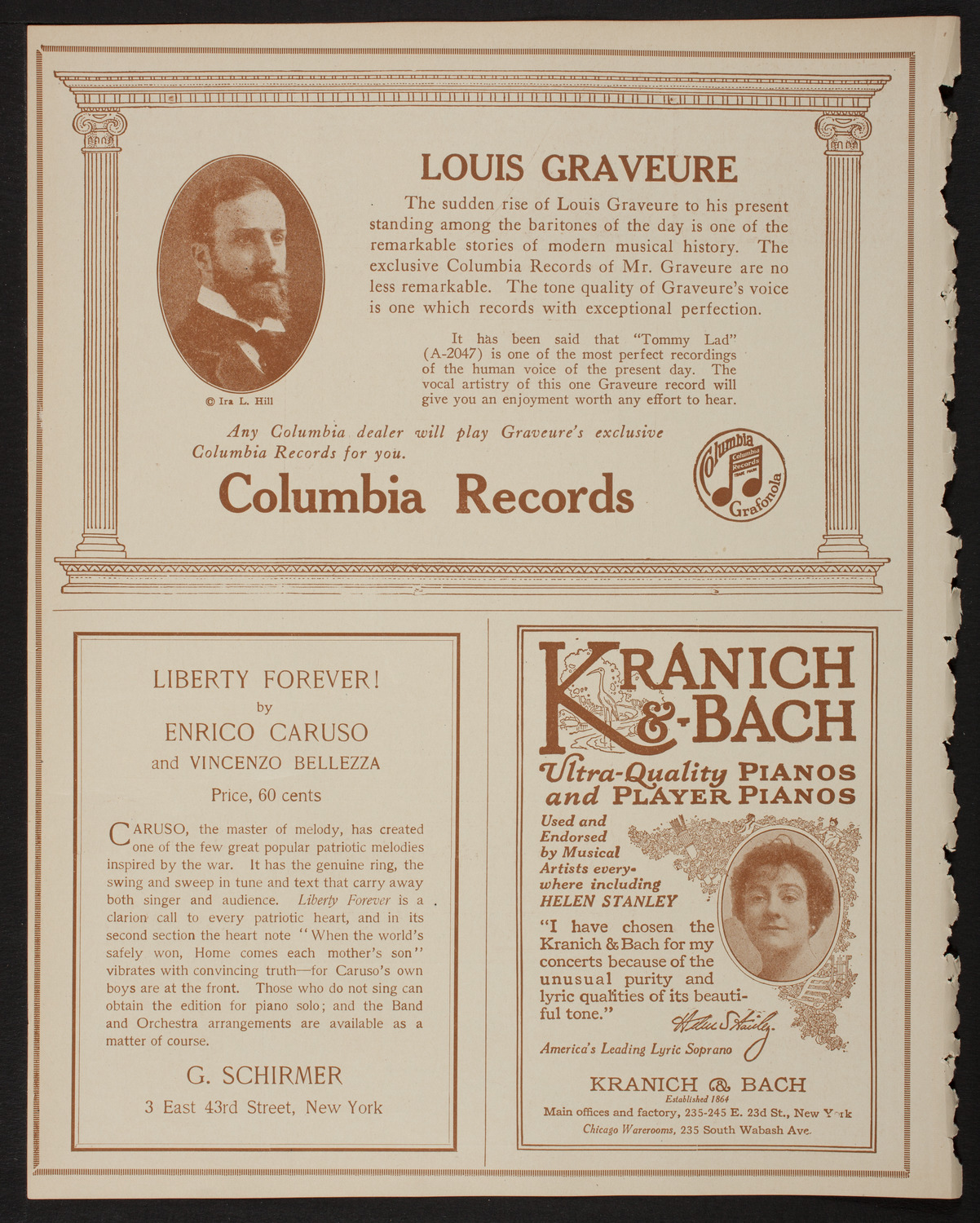 New York Symphony Orchestra, March 7, 1918, program page 6