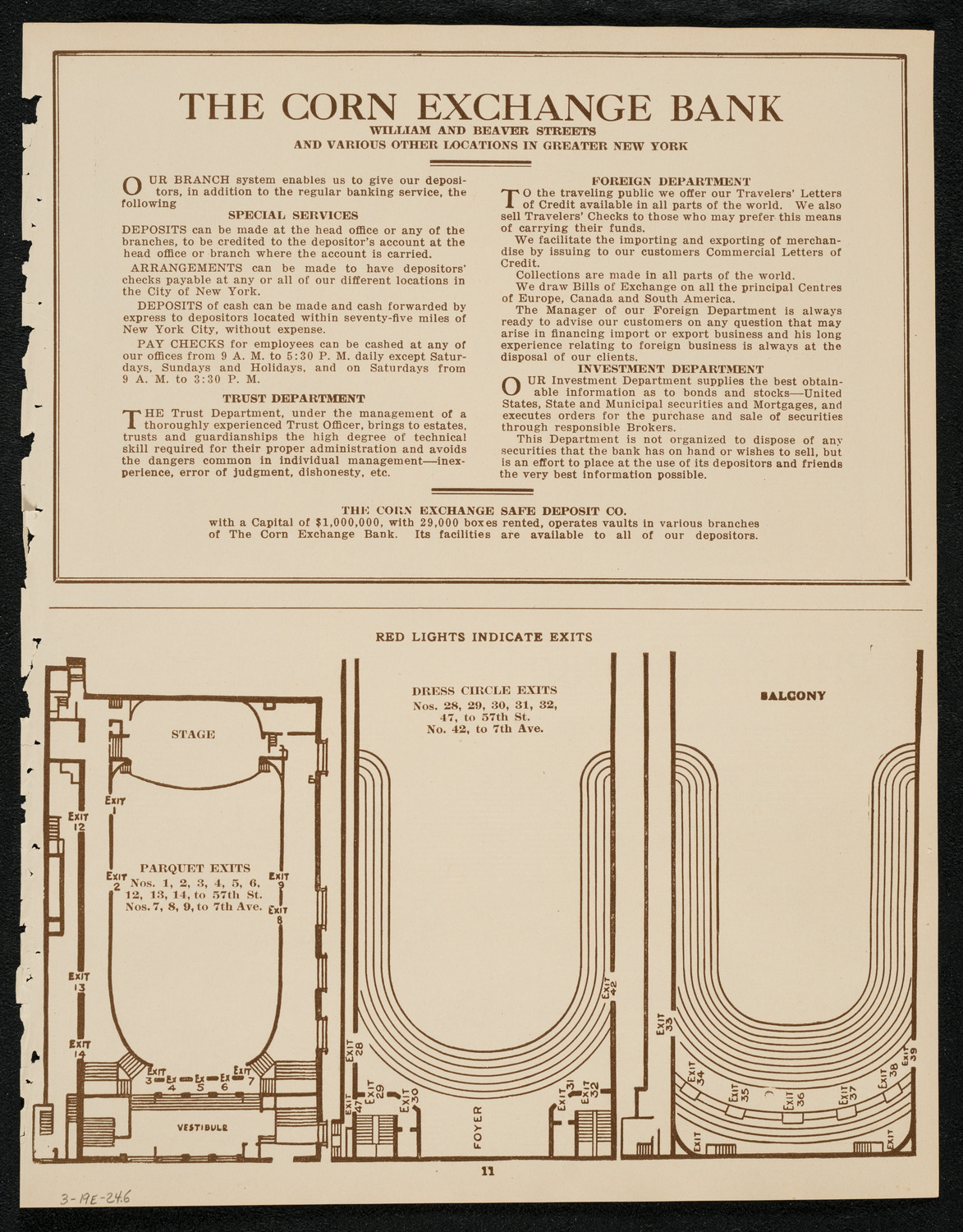 New York Philharmonic Students' Concert, March 19, 1924, program page 11