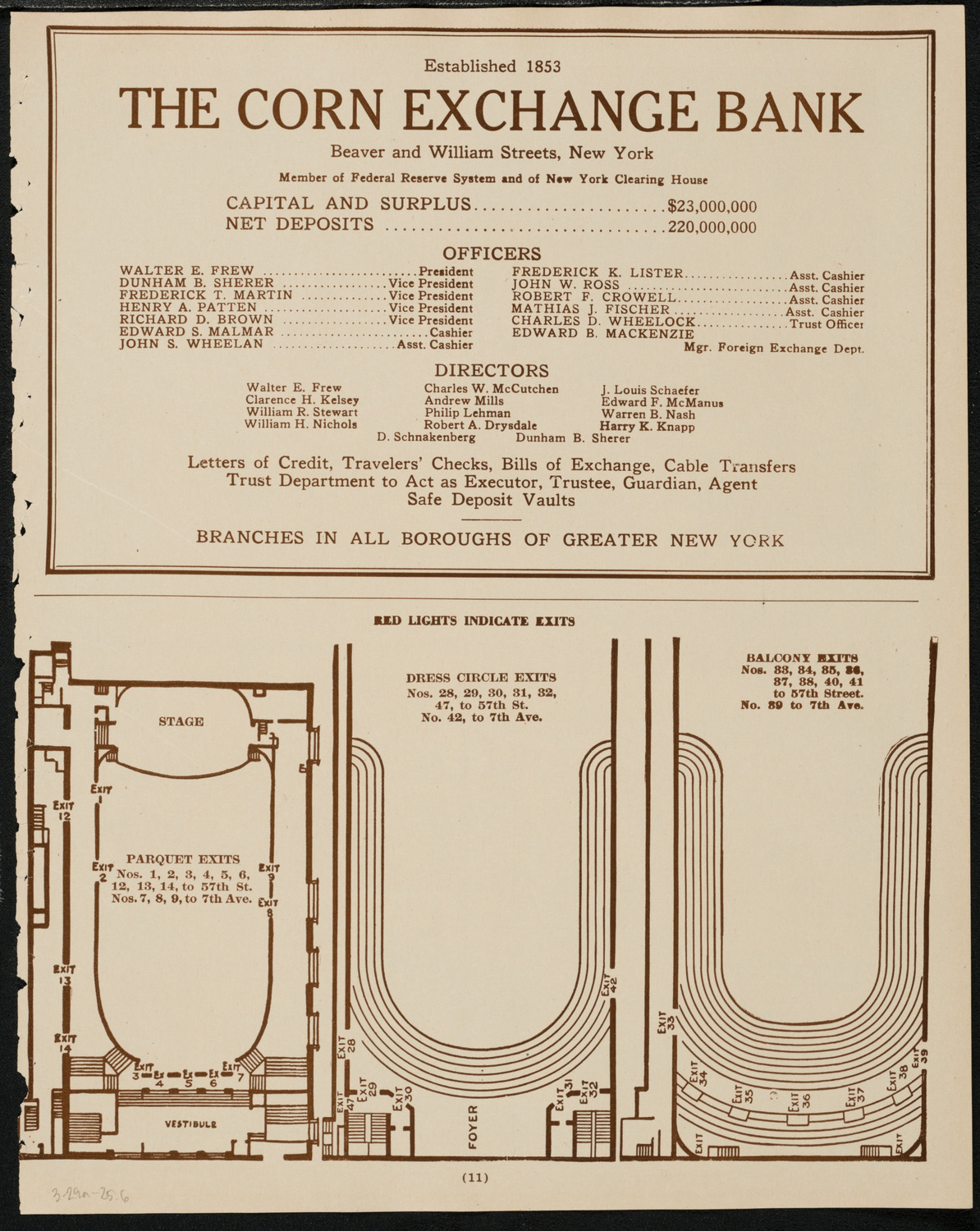 Vicente Ballester, Baritone, March 29, 1925, program page 11