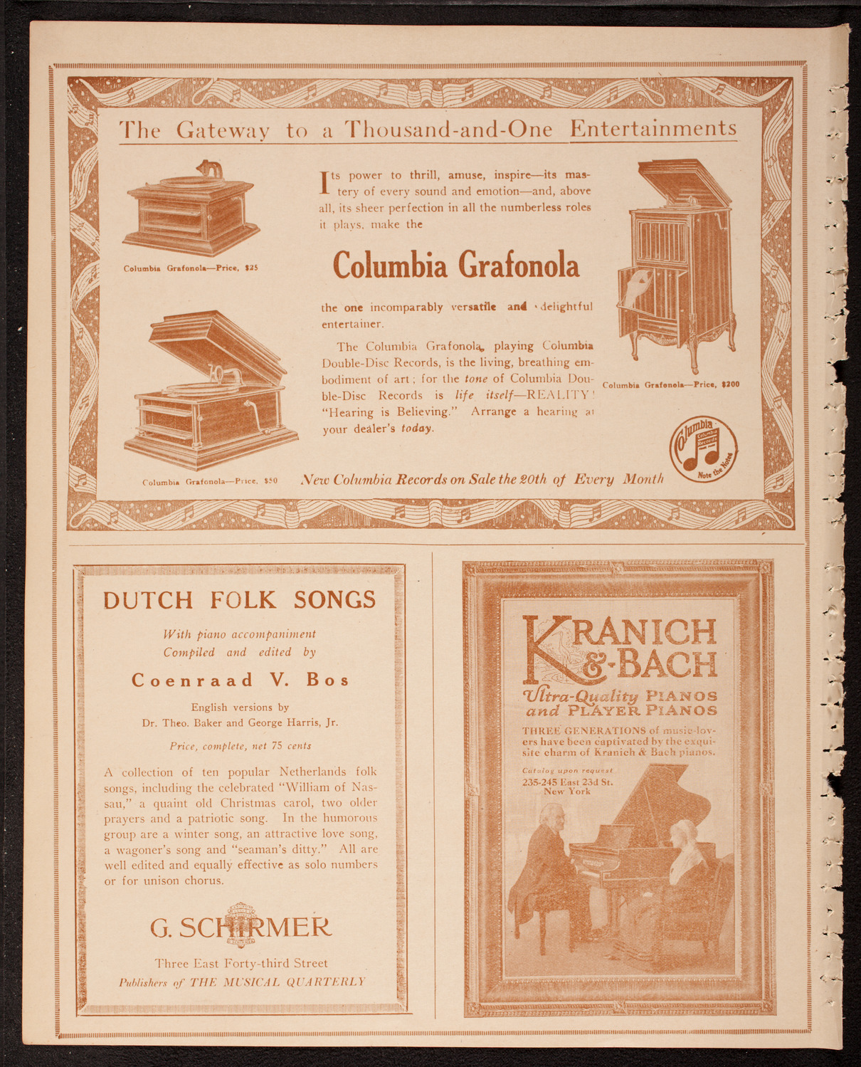 Graduation: College of Dental and Oral Surgery of New York, June 5, 1917, program page 6