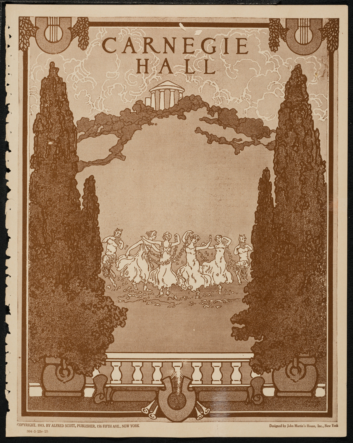 St. Mark's Methodist Episcopal Choir, May 25, 1925, program page 1