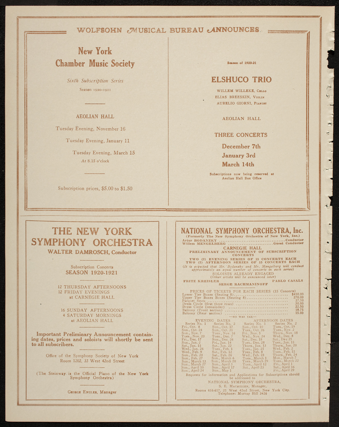 The Ampico as Soloist featuring Sue Harvard, Soprano, April 30, 1920, program page 8