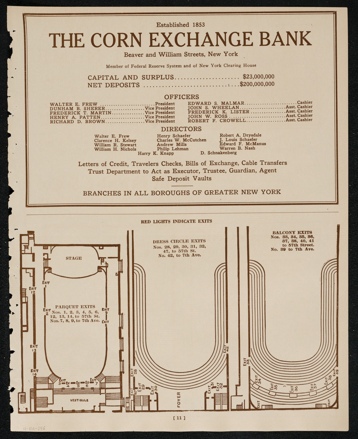 State Symphony Orchestra of New York, December 21, 1924, program page 11