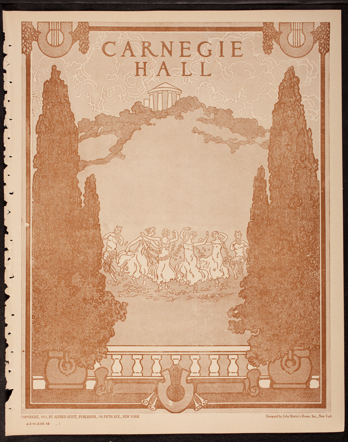 Newman Traveltalks: Occupied Germany, November 23, 1919, program page 1