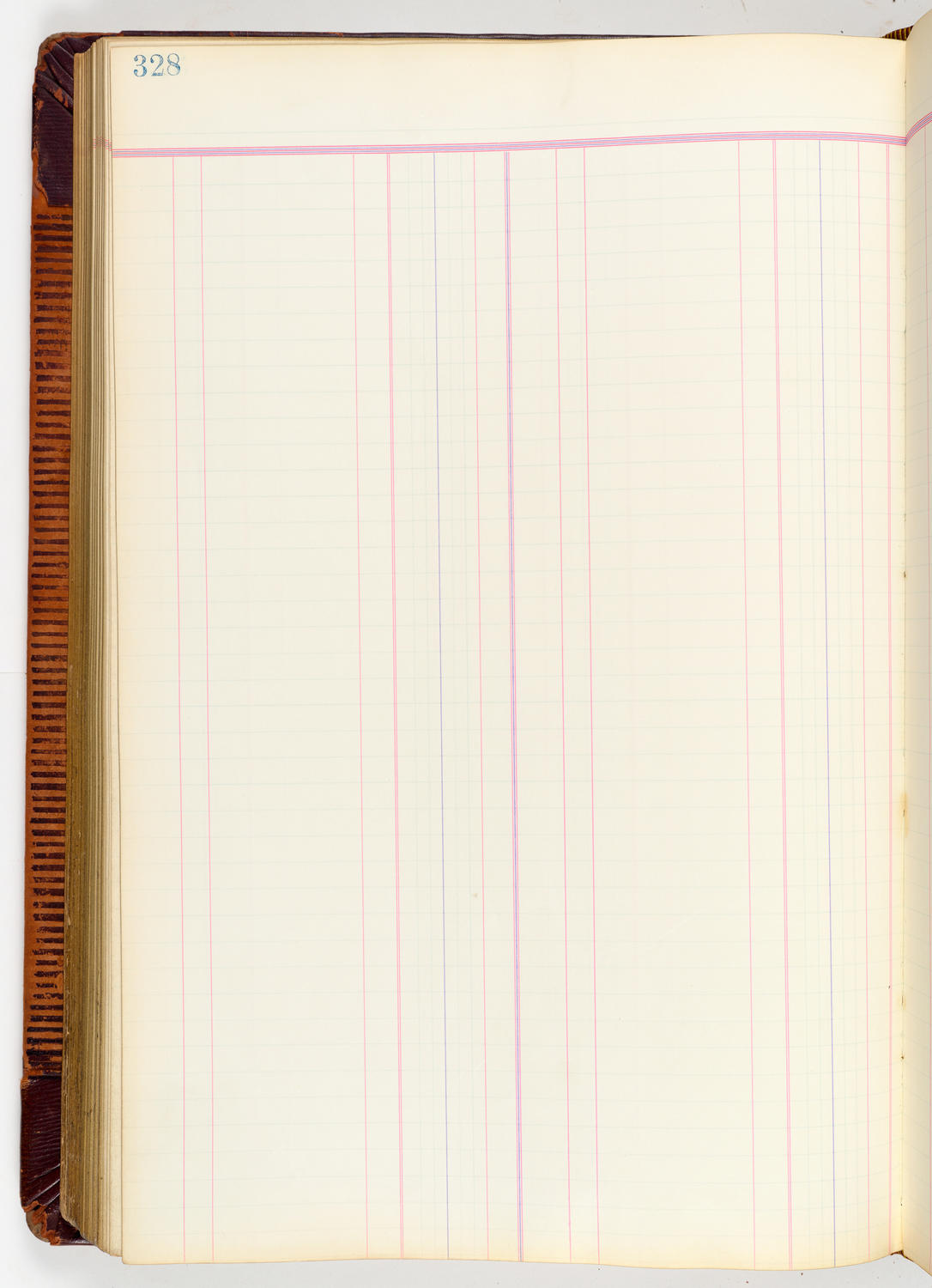 Music Hall Accounting Ledger, volume 3, page 328