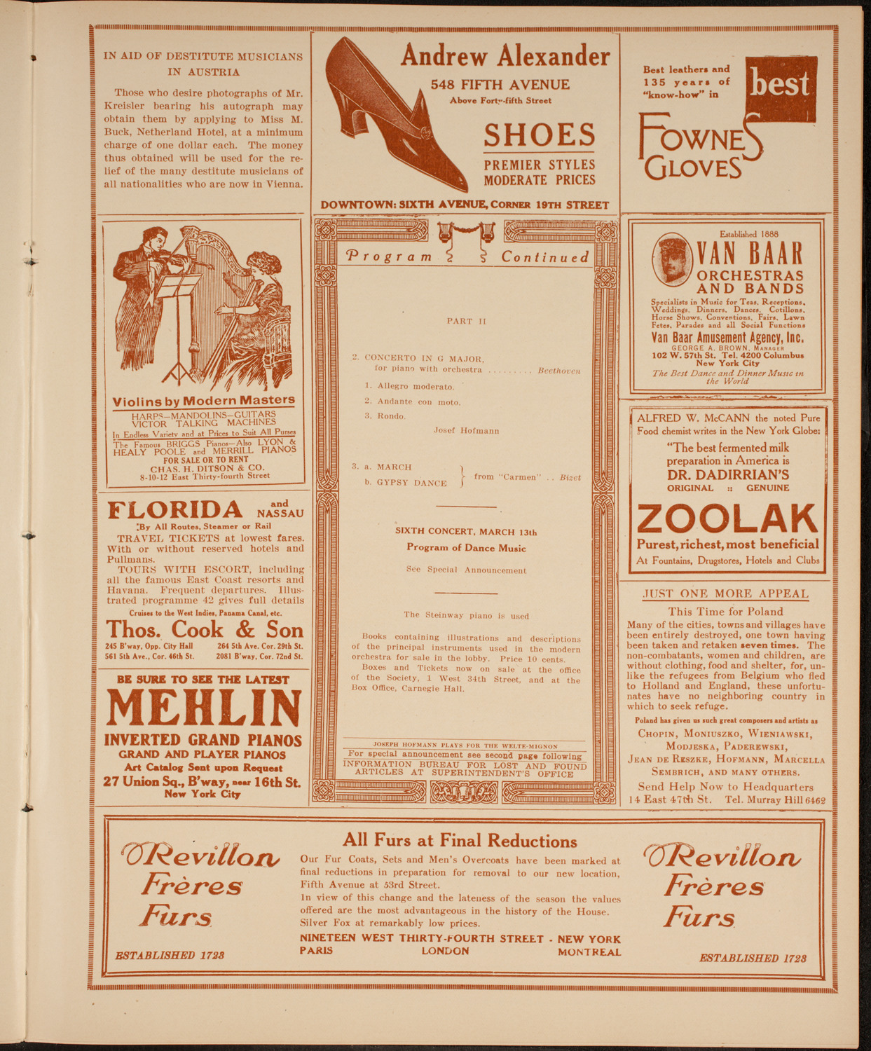 Symphony Concert for Young People, February 27, 1915, program page 7