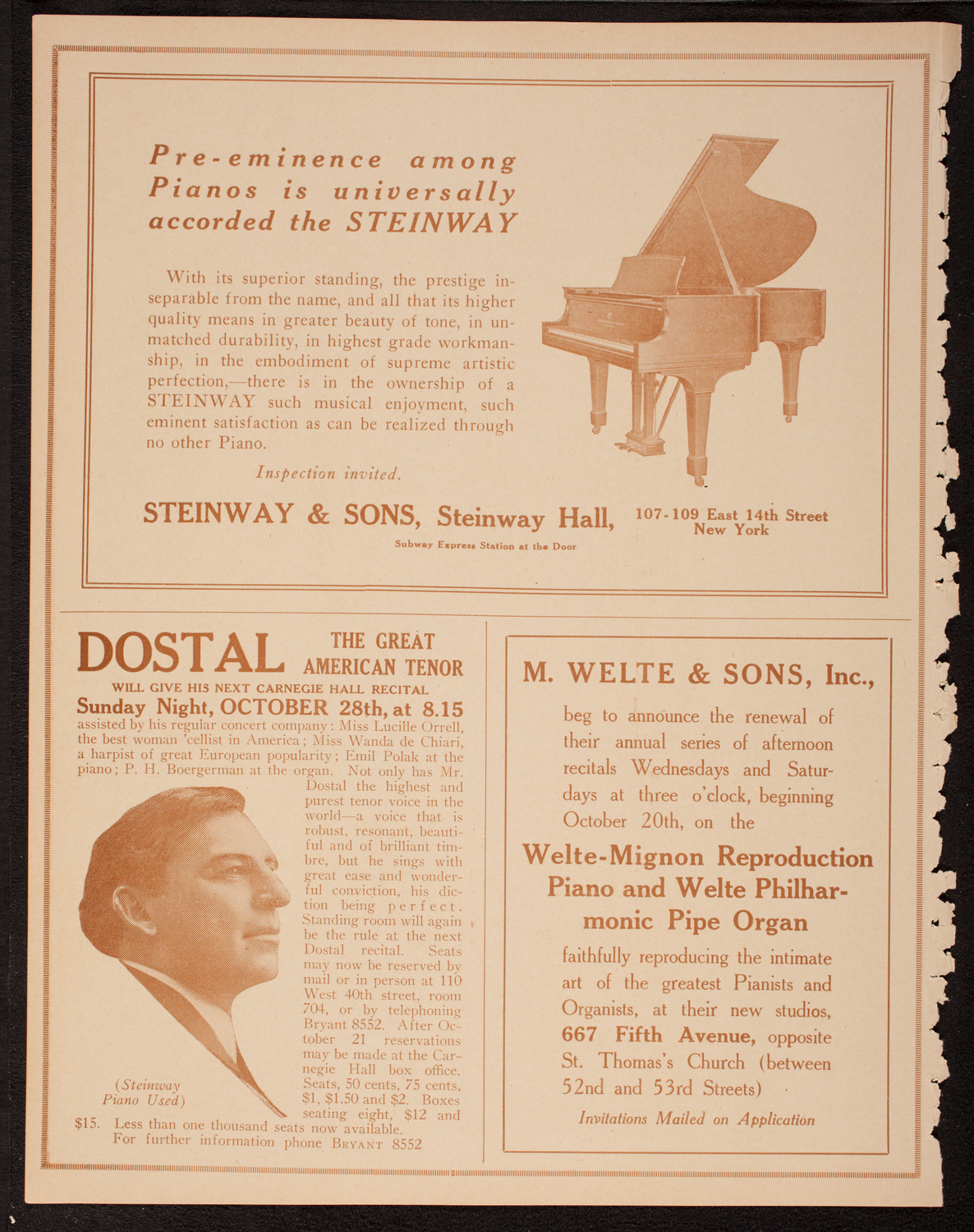 Woman's War Service Concert, October 17, 1917, program page 4