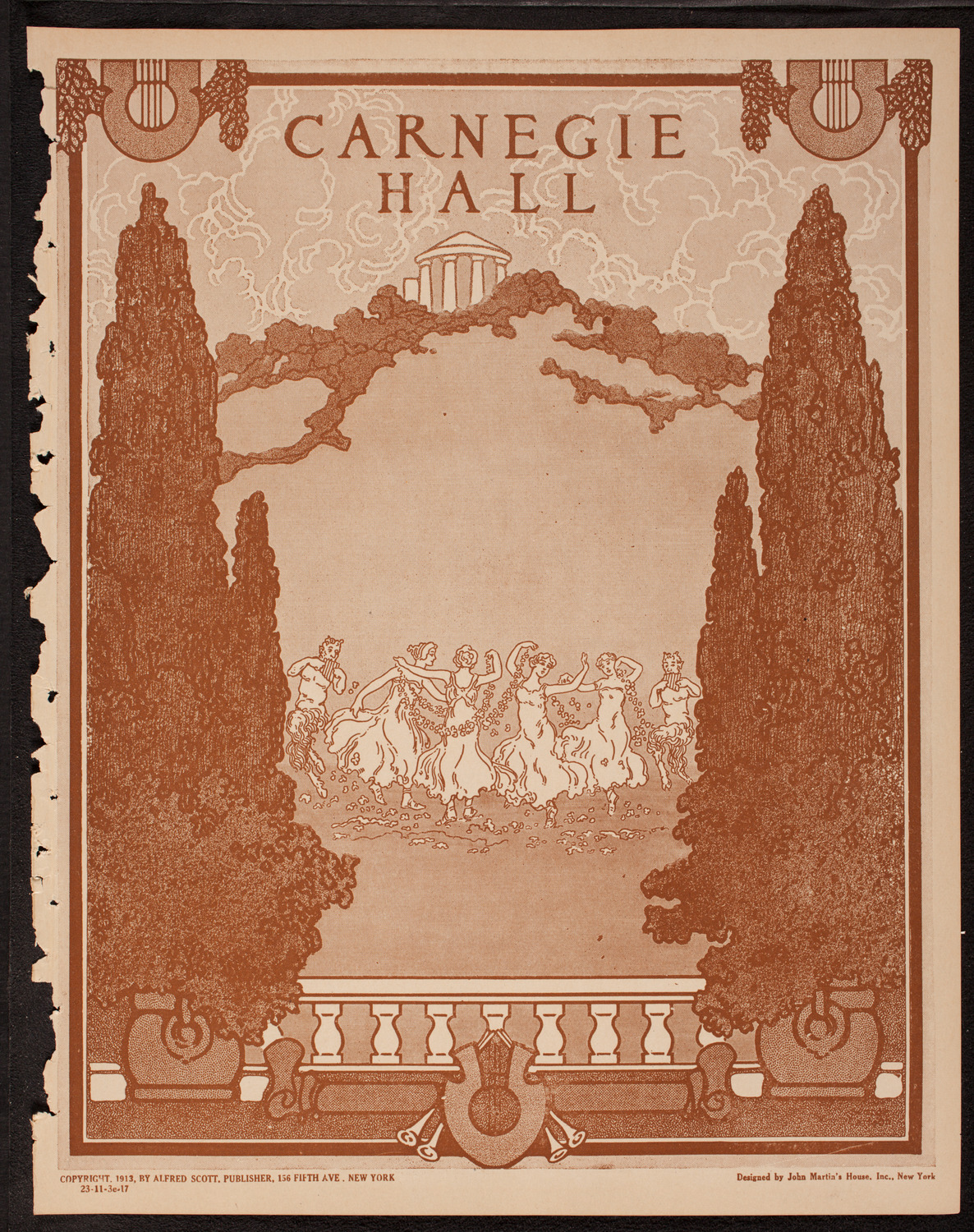 Benefit: N.Y. State Association Opposed to Woman Suffrage, November 3, 1917, program page 1