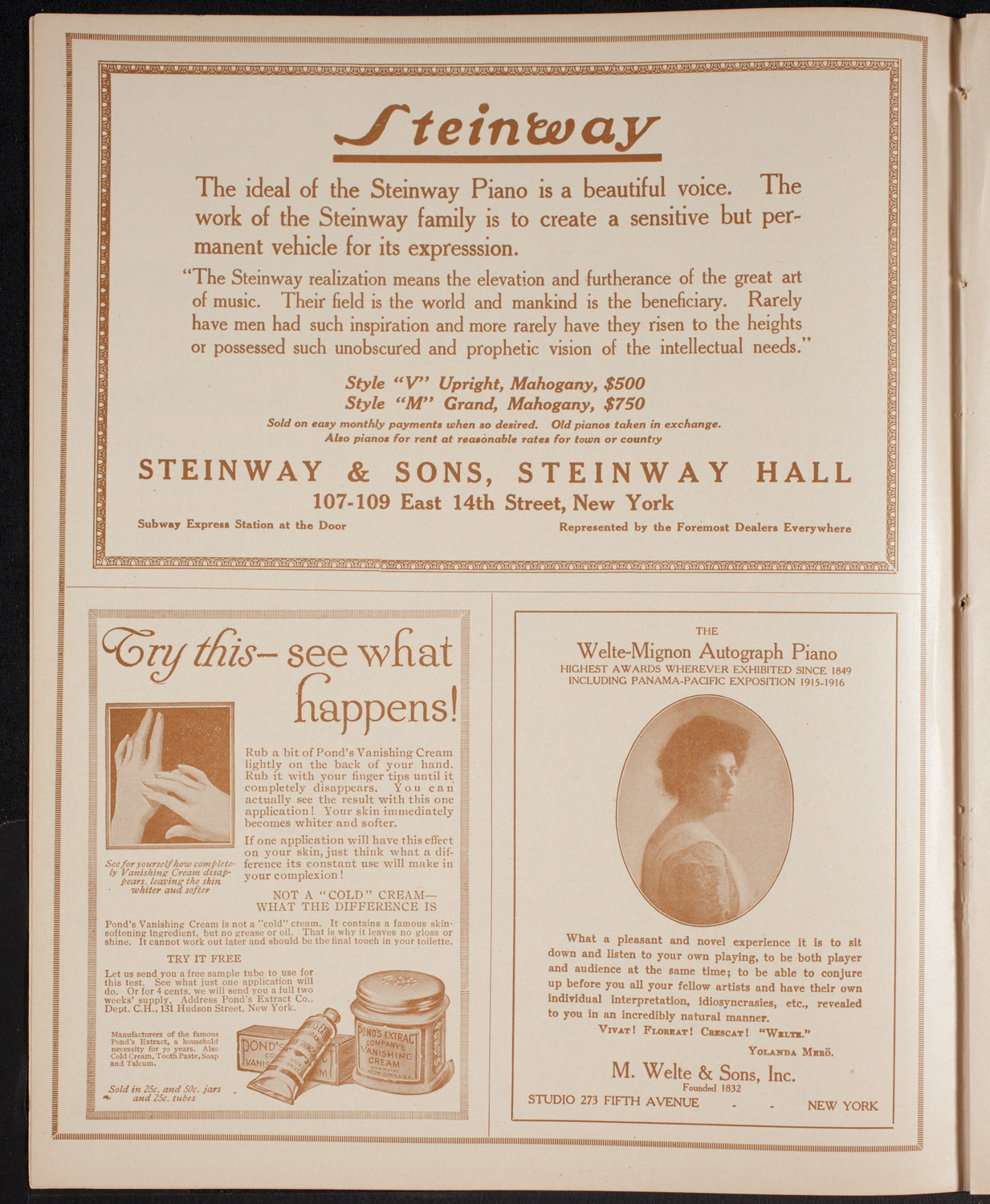 Newman Traveltalks: Brazil, February 27, 1916, program page 4
