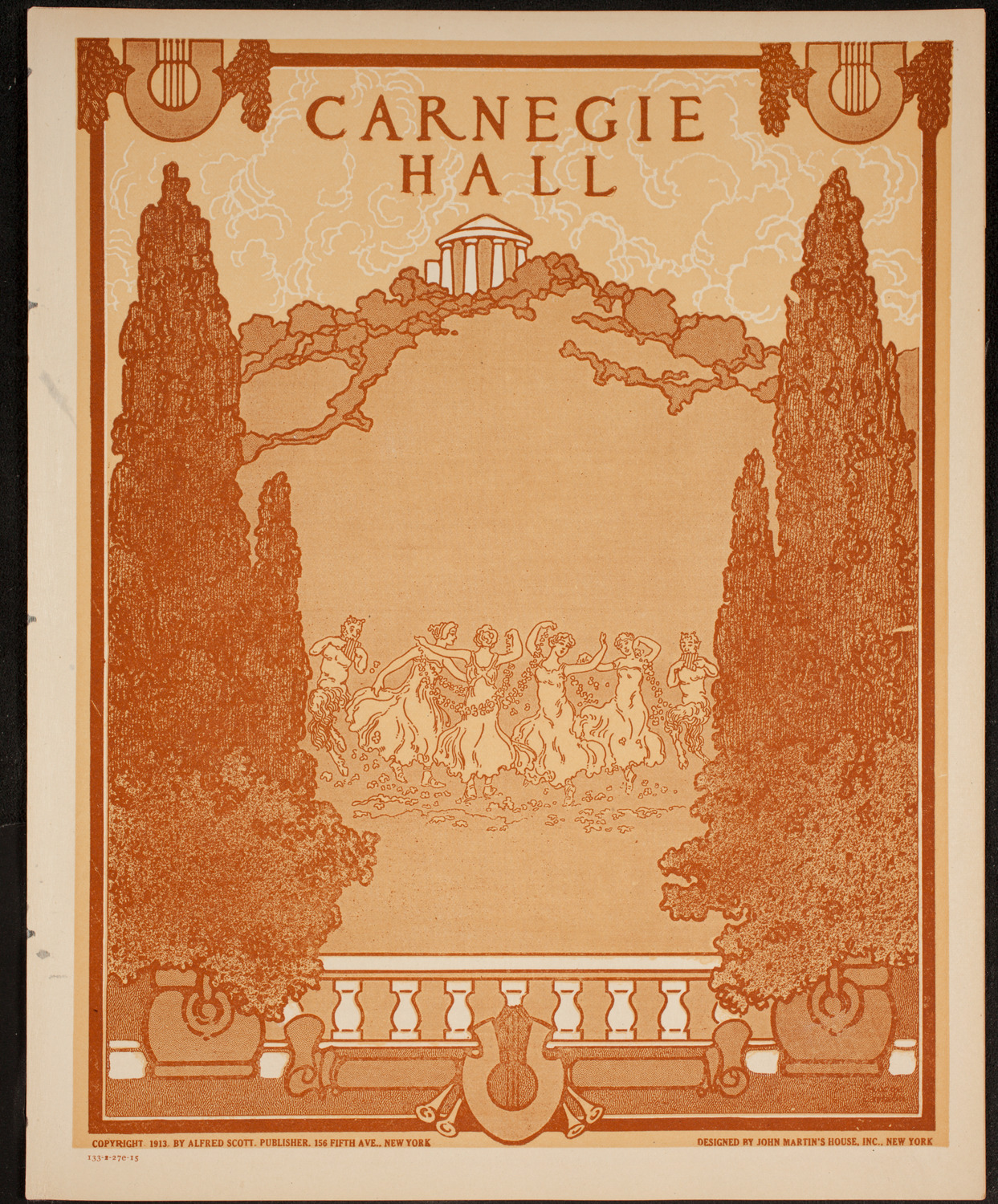 Intercollegiate Glee Club Meet, February 27, 1915, program page 1